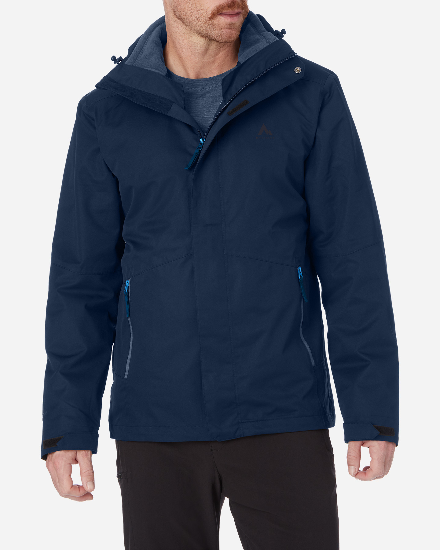 Giacca outdoor MCKINLEY TERANG II 3IN1 M - Blu Navy - 1 | Cisalfa Sport