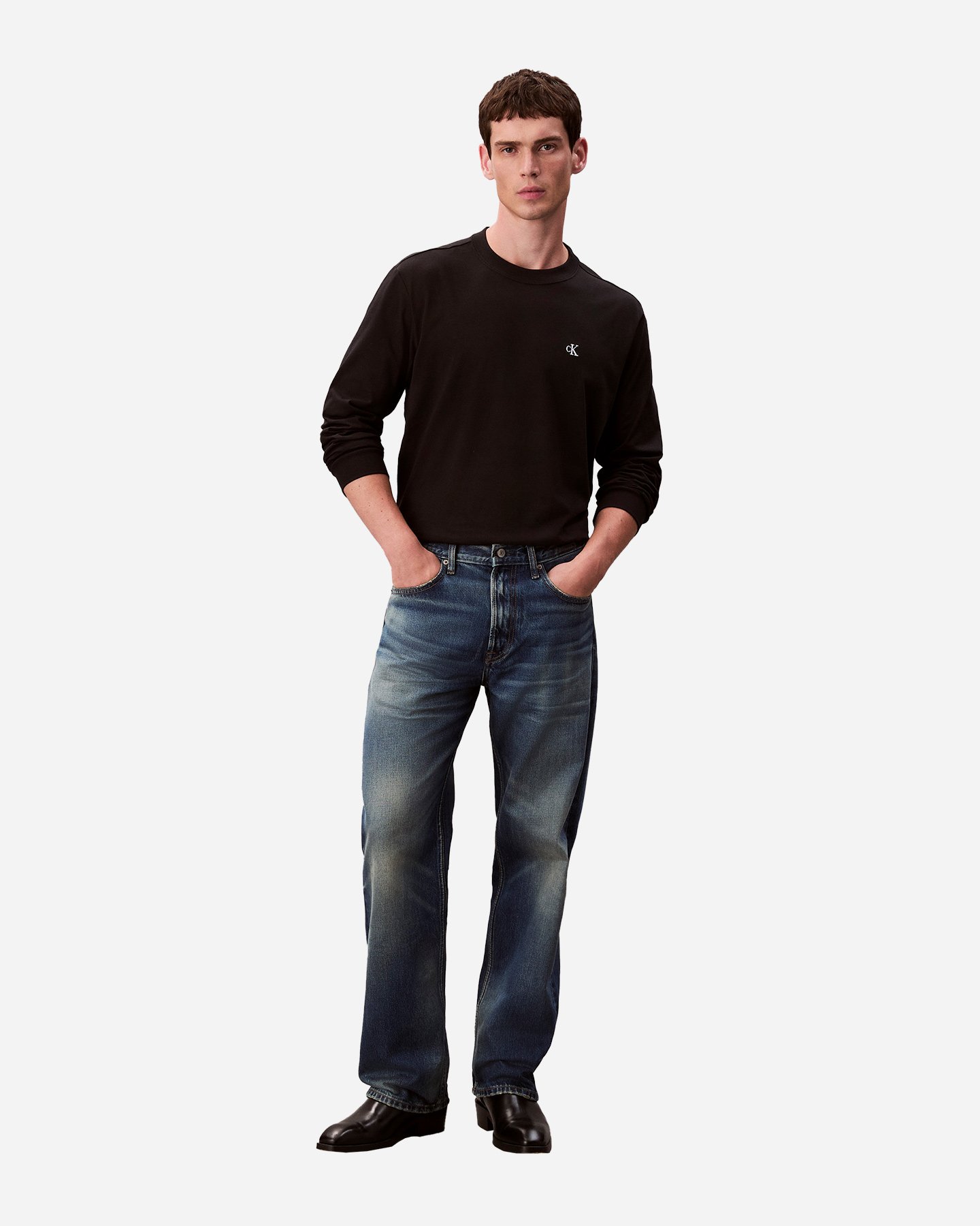 T-shirt CALVIN KLEIN JEANS EASY MONOGRAM M - Nero - 2 | Cisalfa Sport