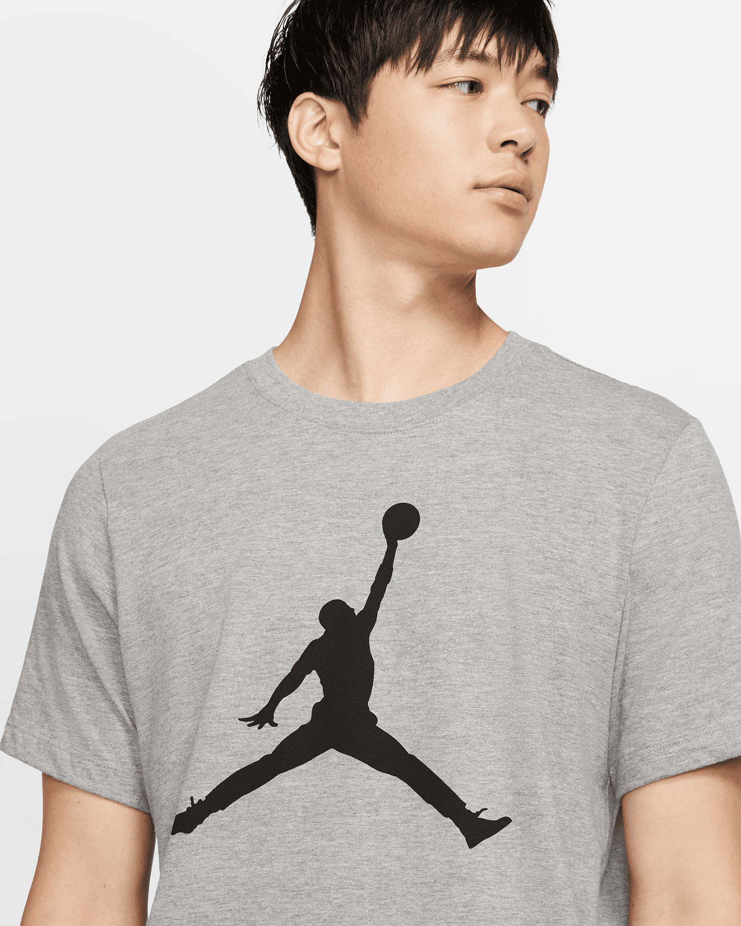 Maglia basket NIKE JORDAN JUMPMAN CREW M - Grigio - 6 | Cisalfa Sport