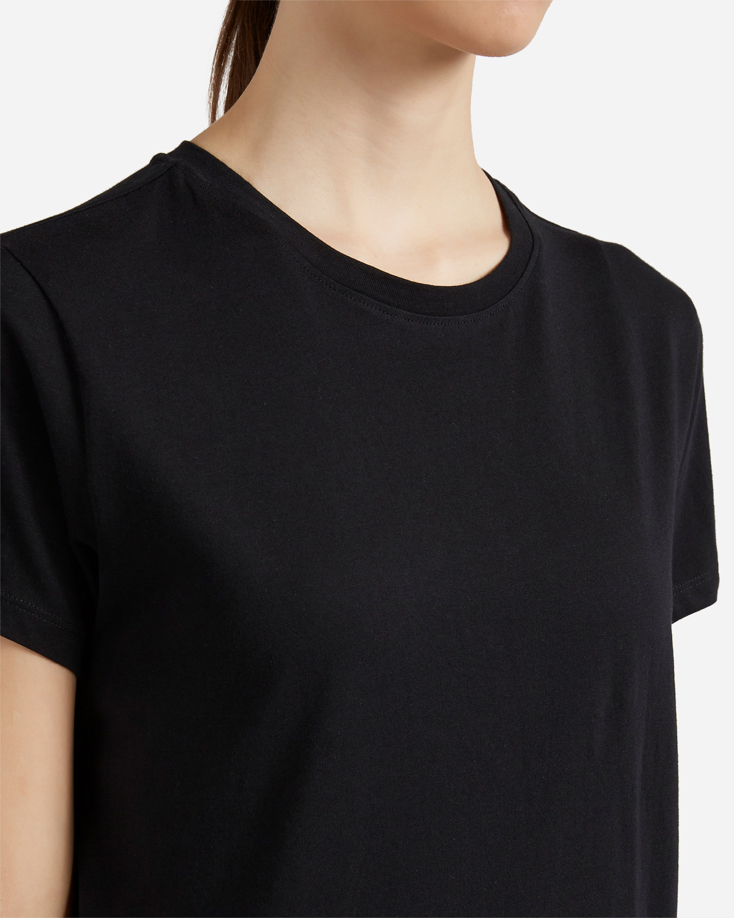 T-shirt ABC JERSEY W - Nero - 4 | Cisalfa Sport