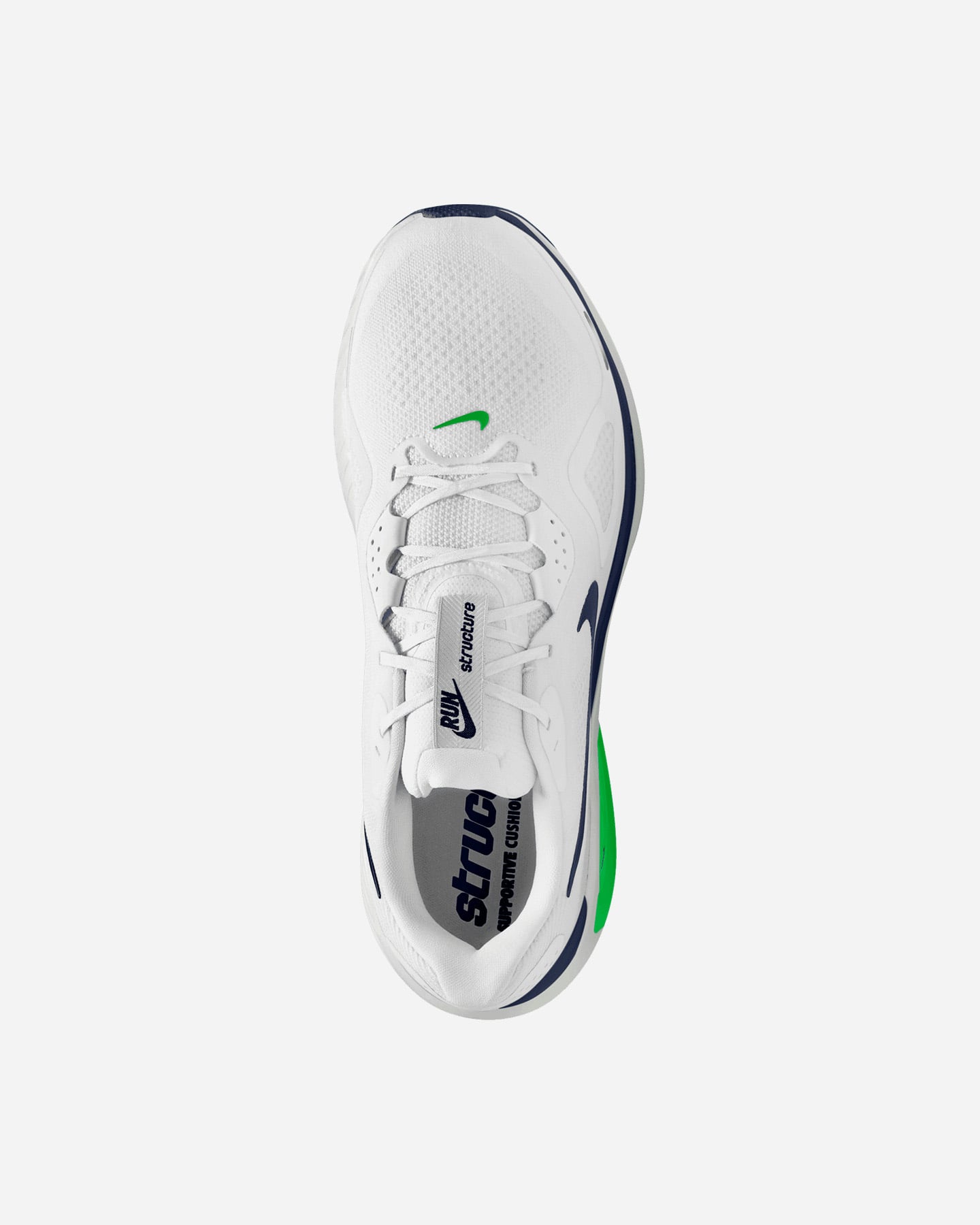 Scarpe running NIKE STRUCTURE 26 M - Bianco - 2 | Cisalfa Sport