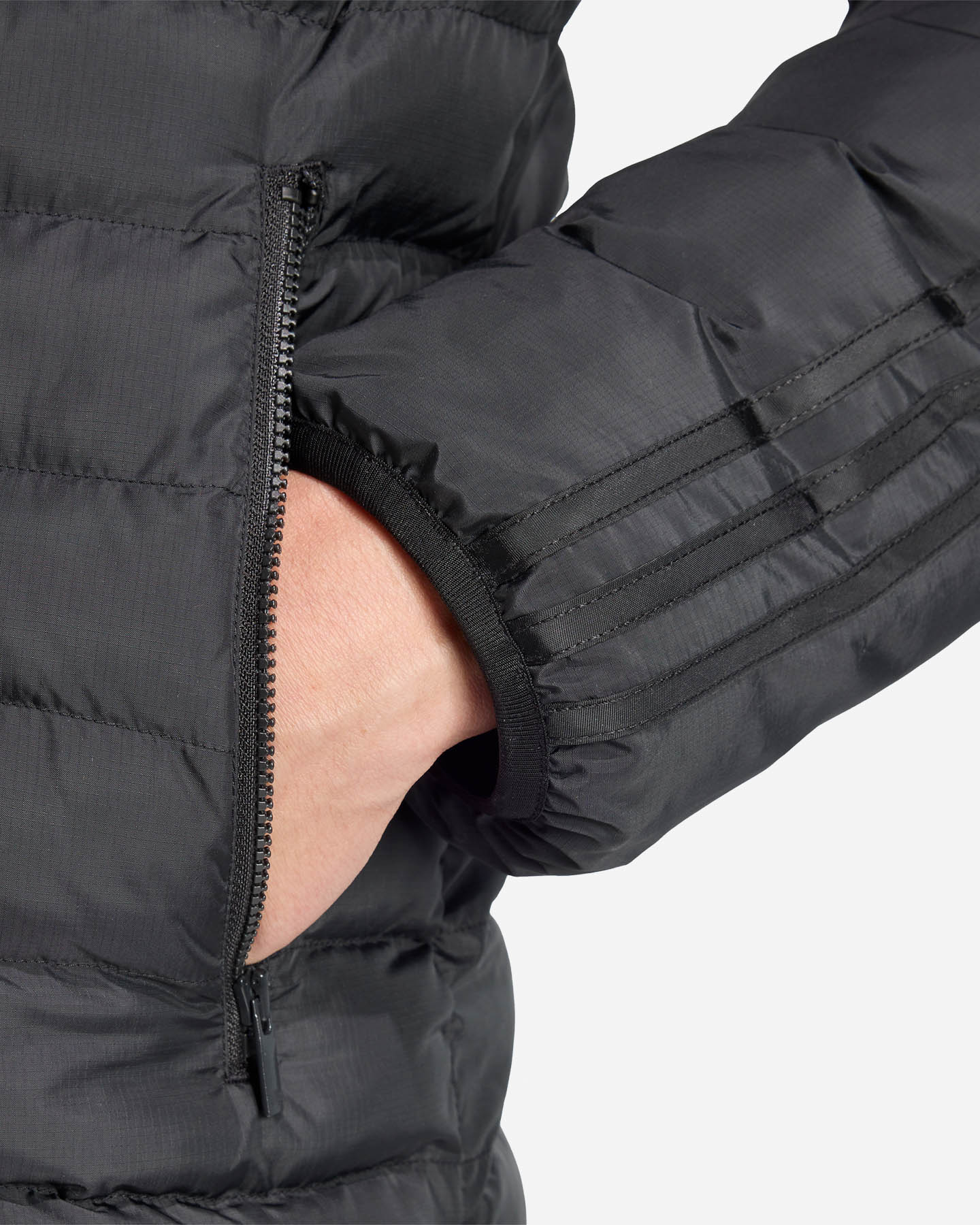 Giubbotto ADIDAS PUFFER 3STRIPES M - Nero - 5 | Cisalfa Sport