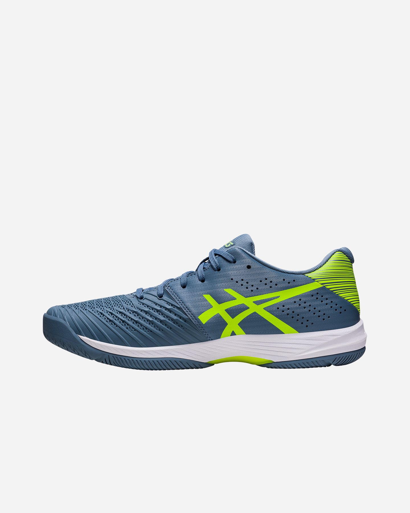 Scarpe tennis ASICS SOLUTION SWIFT FF M - Blu - 5 | Cisalfa Sport