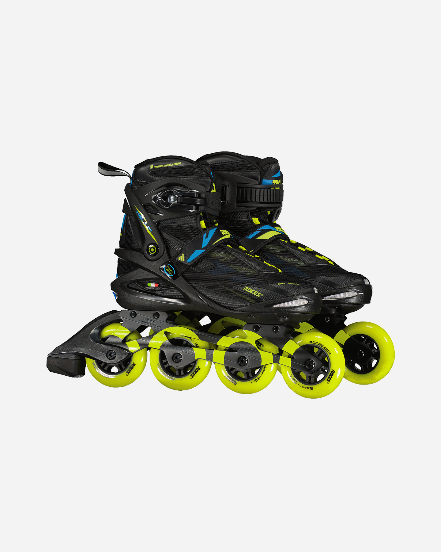 Pattini inline ROCES HELIUM II TIF  - Nero - 1 | Cisalfa Sport
