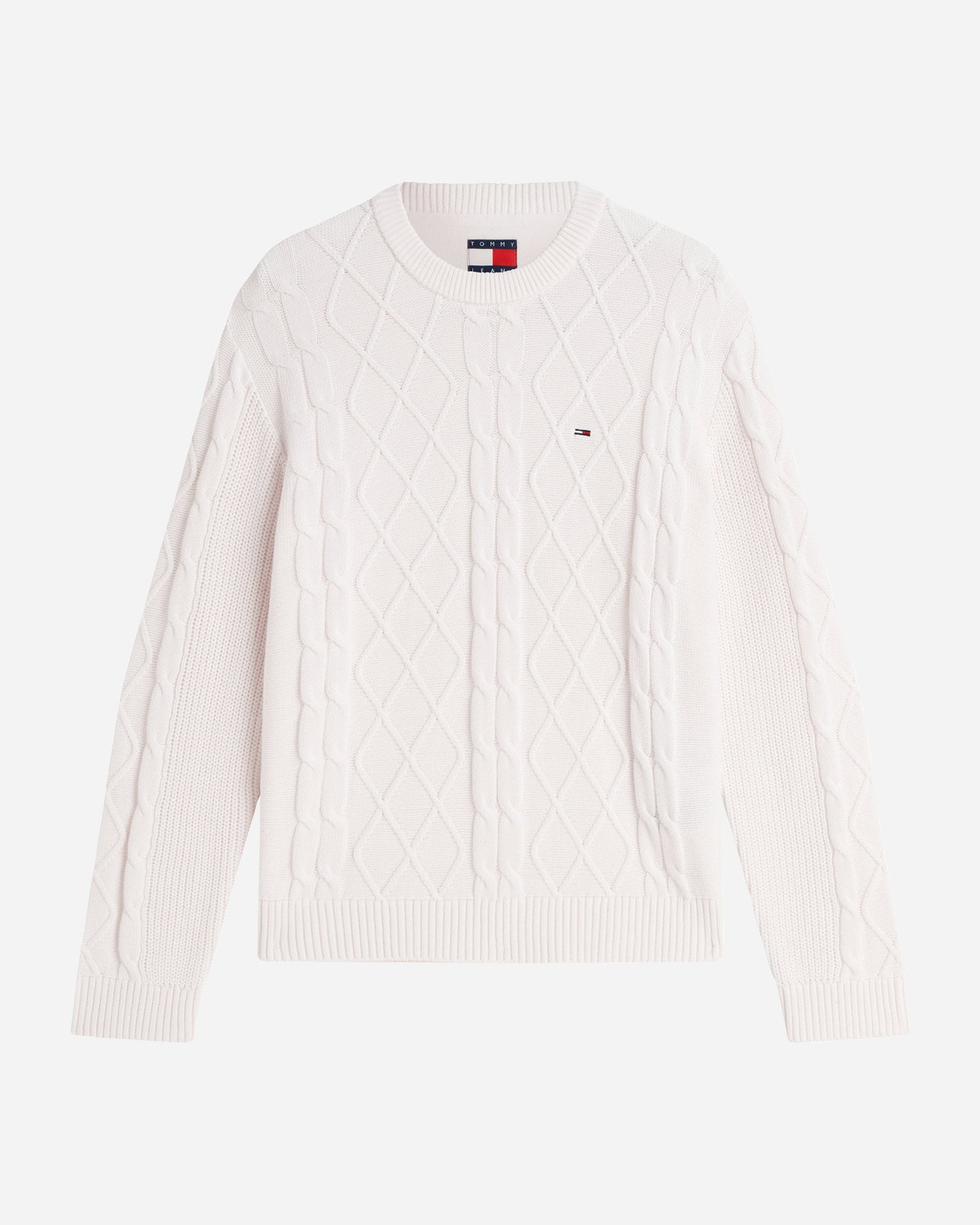 Tommy Hilfiger Cable M - Maglione - Uomo - Beige