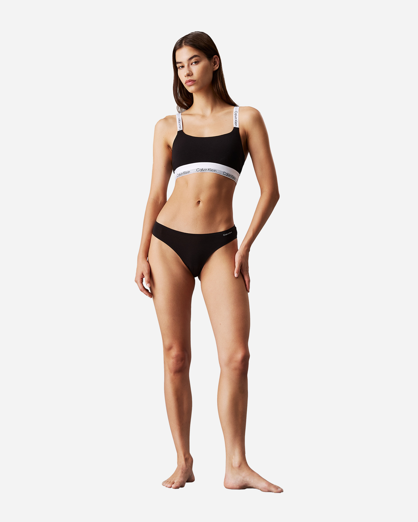 Intimo CALVIN KLEIN UNDERWEAR SLIP BIKINI W - Nero - 2 | Cisalfa Sport