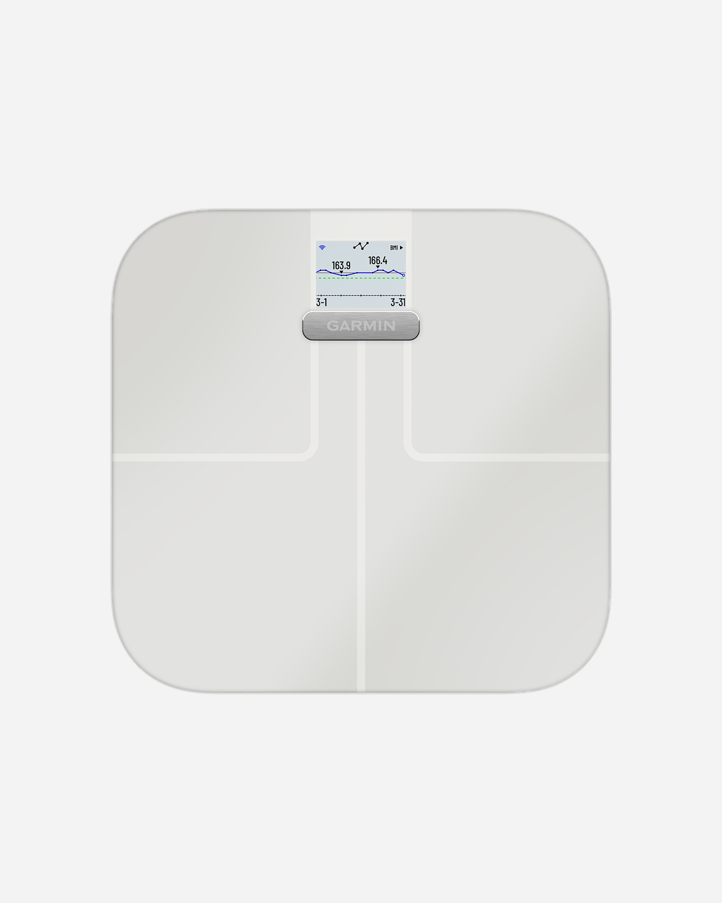 Bilancia impedenziometrica GARMIN INDEX 2 - Bianco - 0 | Cisalfa Sport