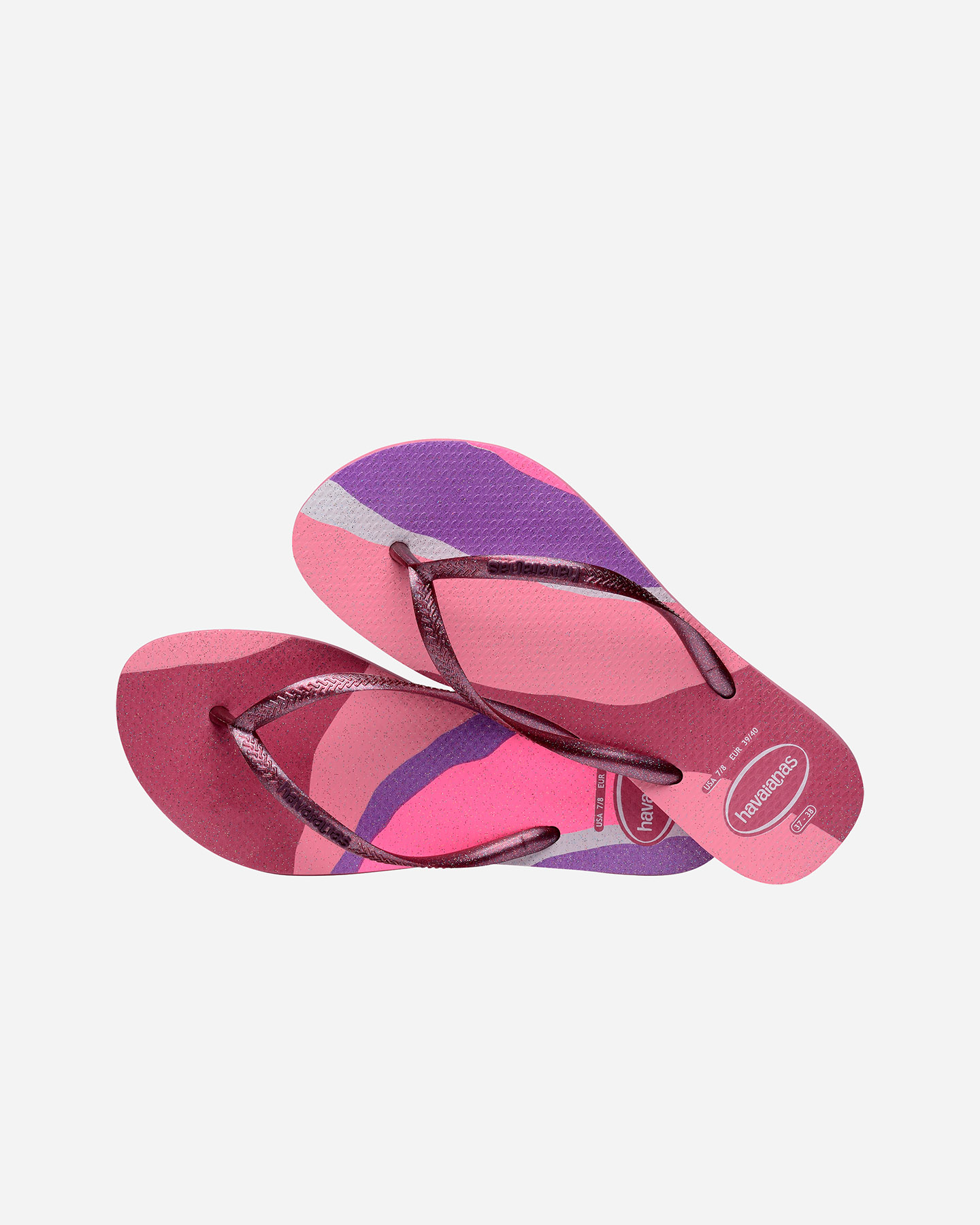 Infradito HAVAIANAS SLIM PALETTE GLOW W - Rosa - 1 | Cisalfa Sport