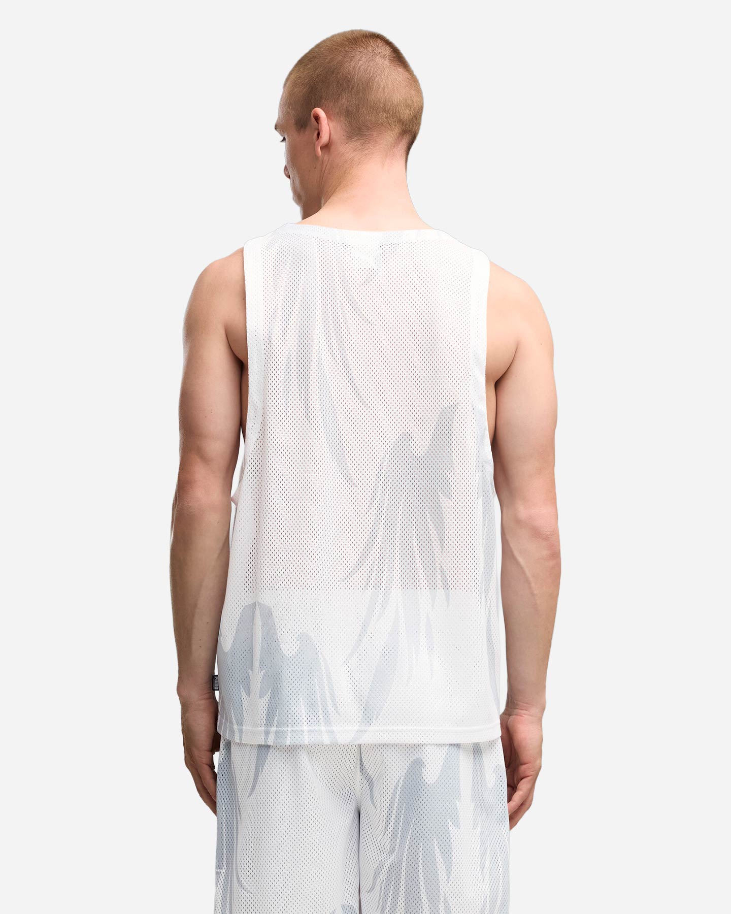 Maglia basket PUMA RARE SUPPLY M - Grigio - 3 | Cisalfa Sport