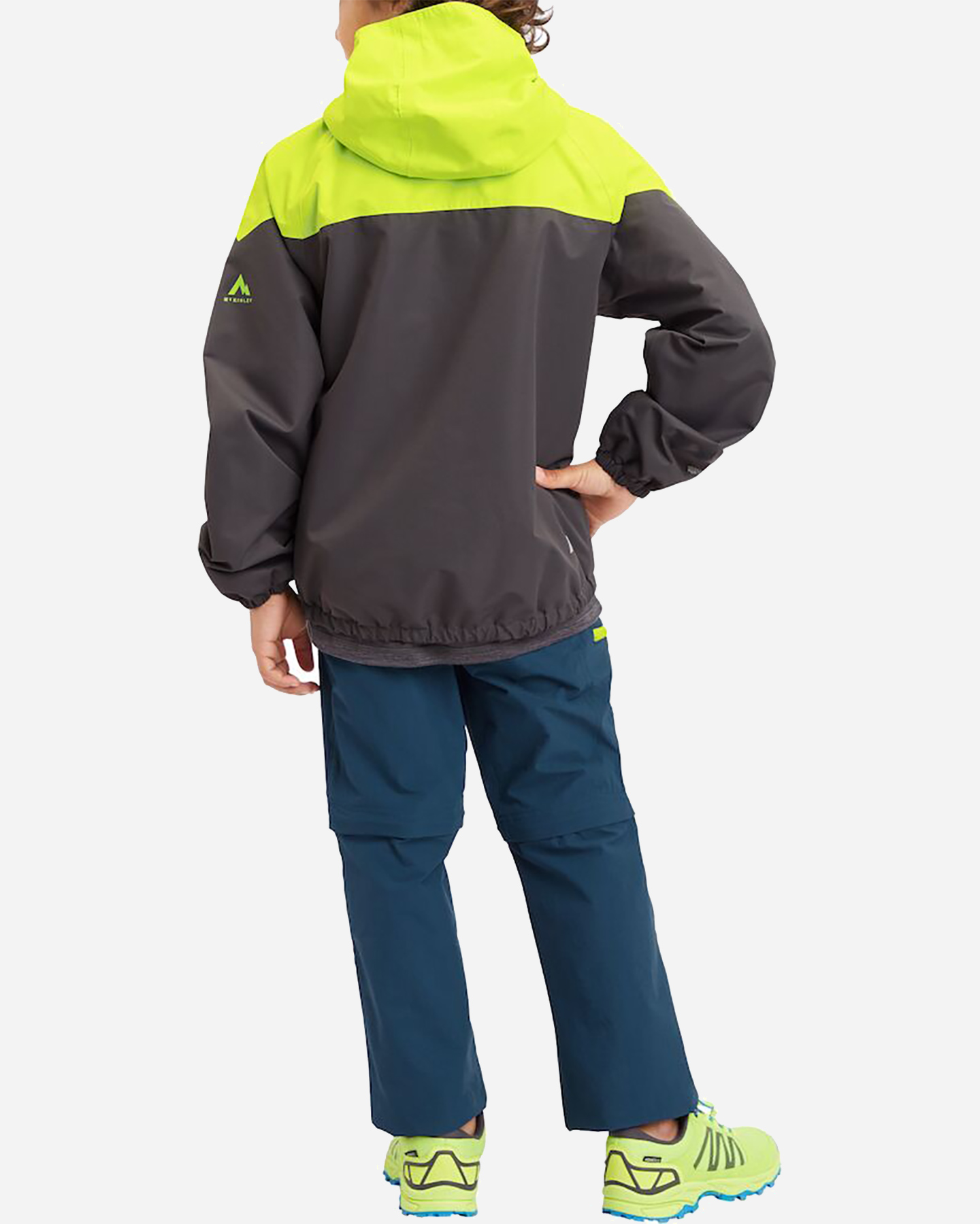 Giacca outdoor MCKINLEY MANCOR 2L HD JR - Antracite - 2 | Cisalfa Sport