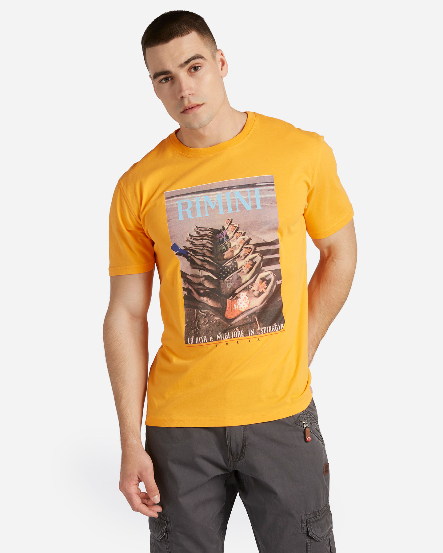 T-shirt BEST COMPANY ST CAPRI M - Arancione - 0 | Cisalfa Sport