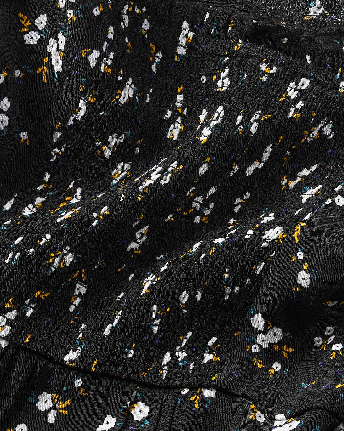 Abito TOMMY HILFIGER FANT FLORAL W - Nero - 2 | Cisalfa Sport