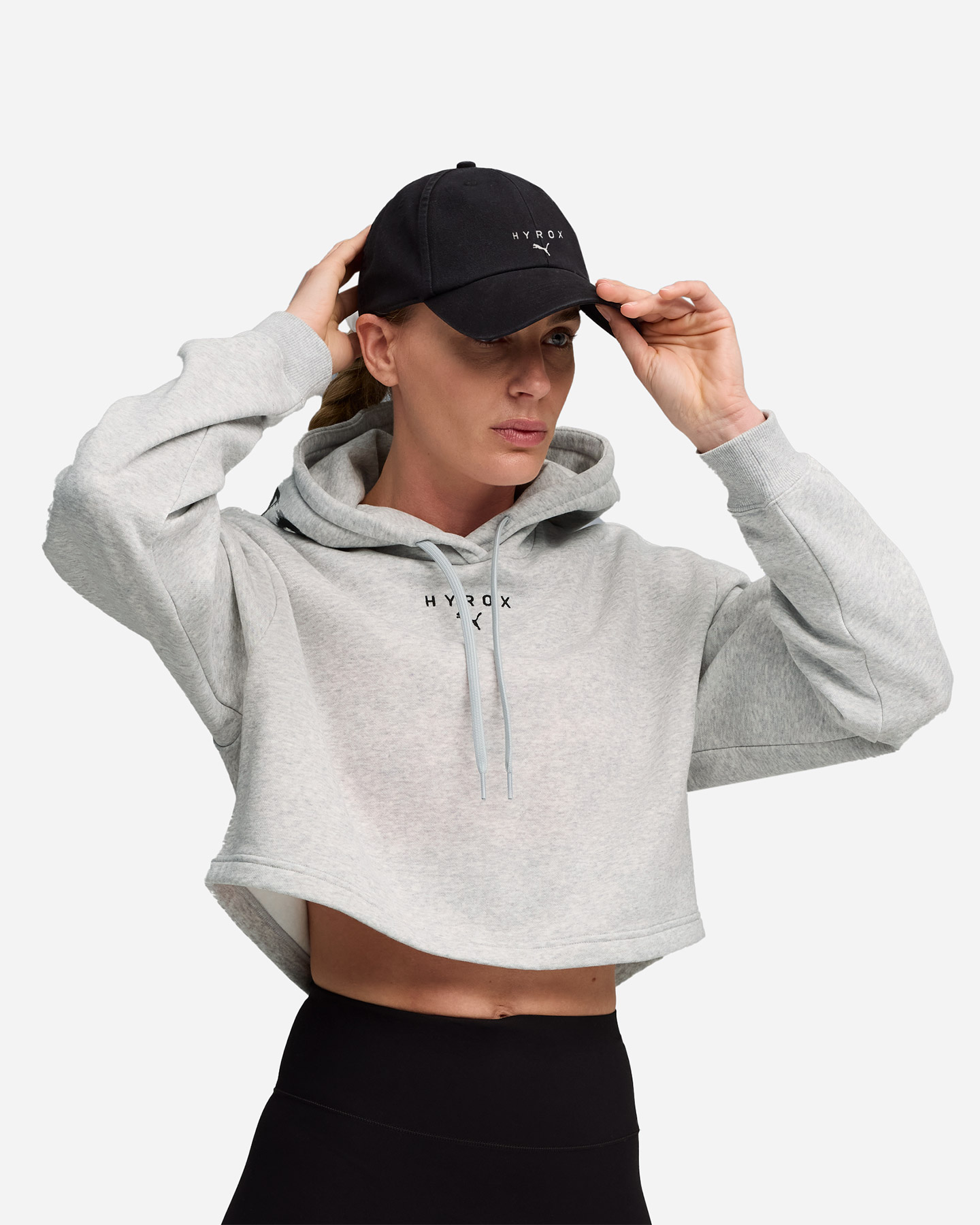 Felpa training PUMA HYROX W - Grigio - 2 | Cisalfa Sport