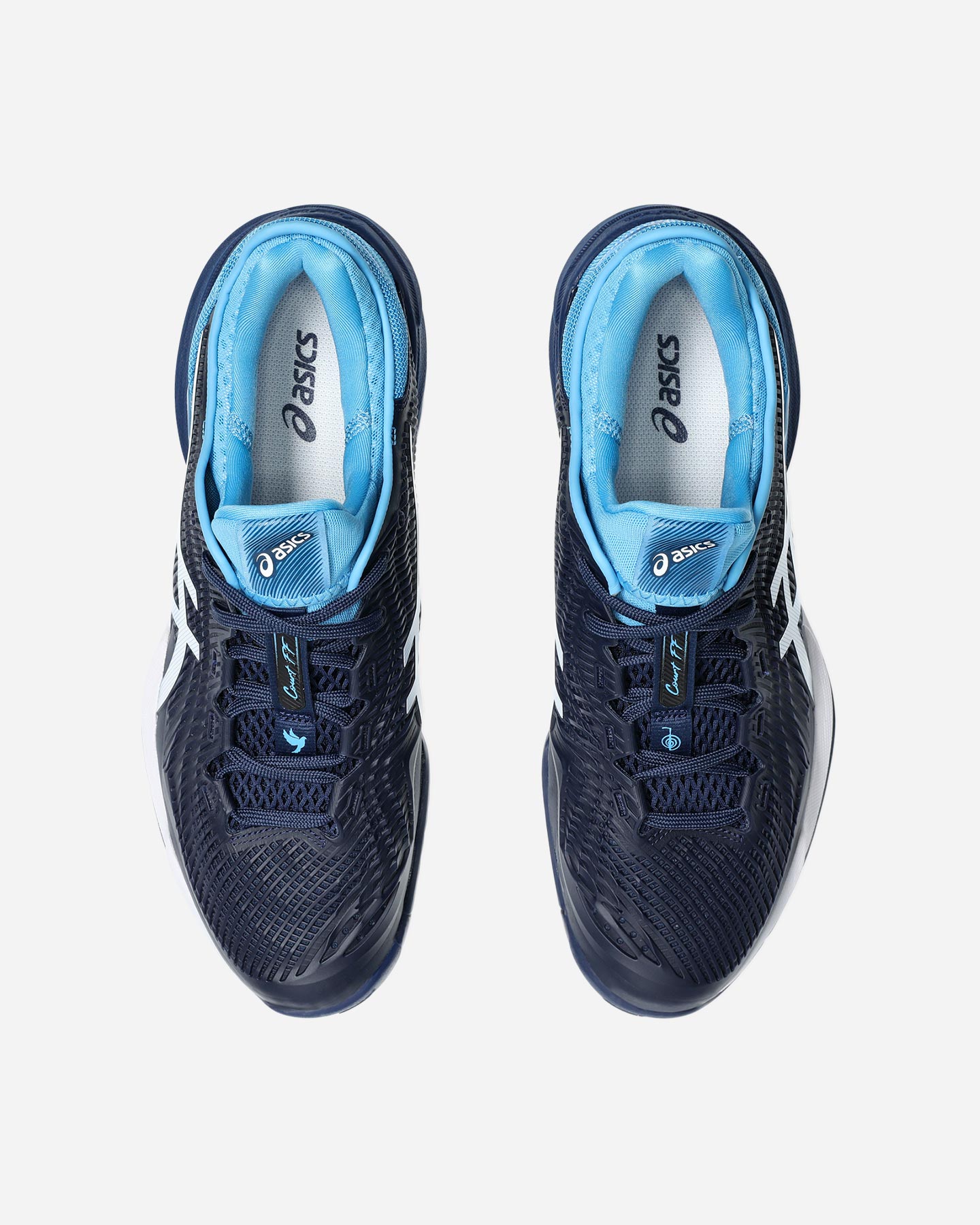 Scarpe tennis ASICS COURT FF 3 NOVAK U.S.OPEN M - Blu - 3 | Cisalfa Sport