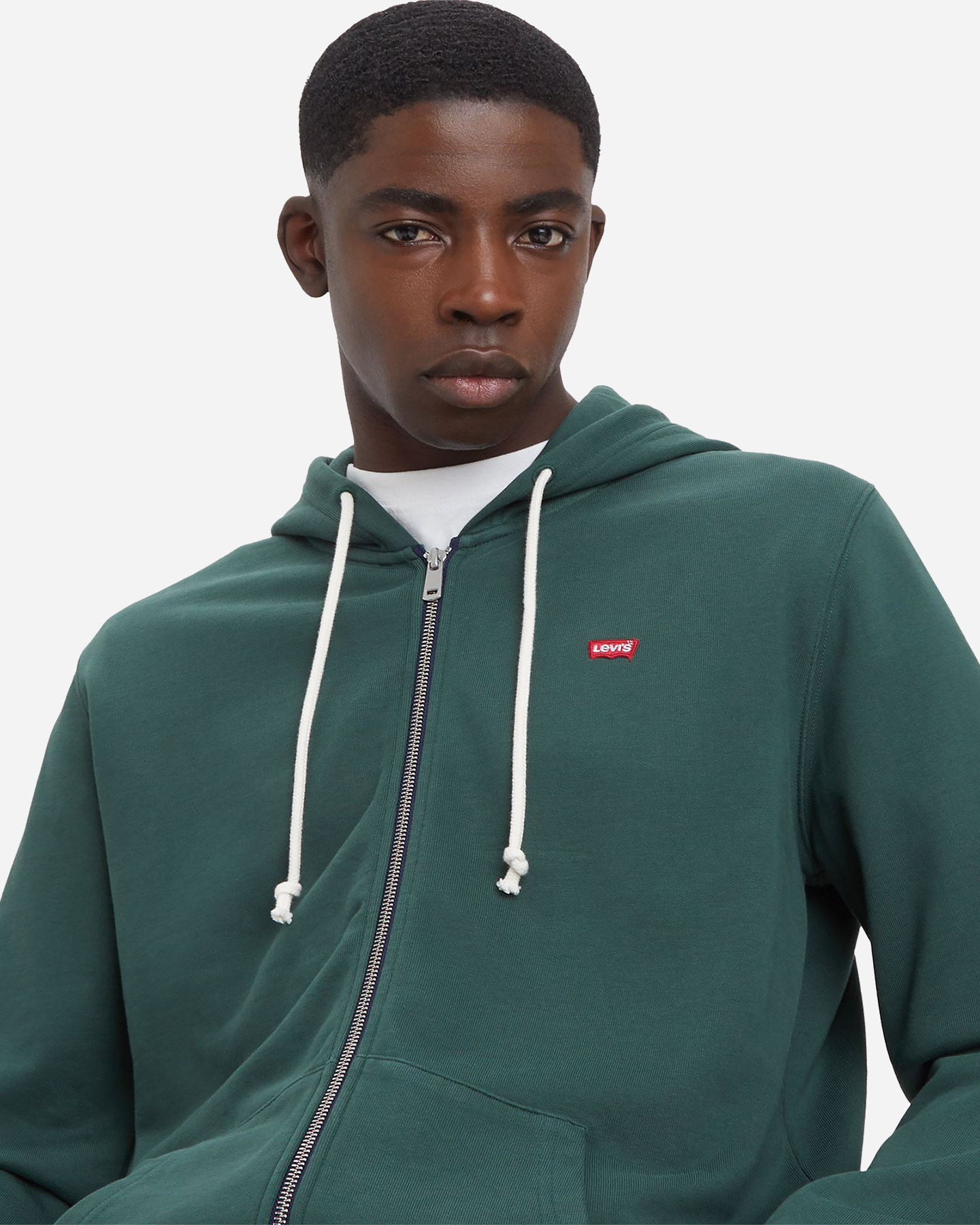Felpa LEVI'S ORIGINAL ZIP UP M - Verde - 4 | Cisalfa Sport