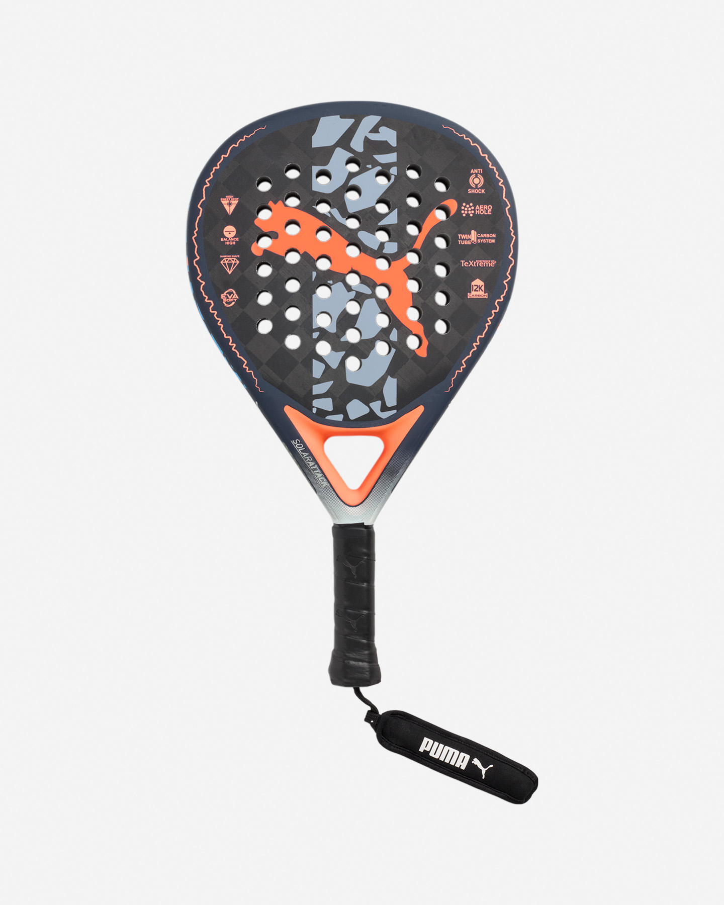 Racchetta padel performance PUMA SOLAR ATTACK PADEL PW  - 3 | Cisalfa Sport