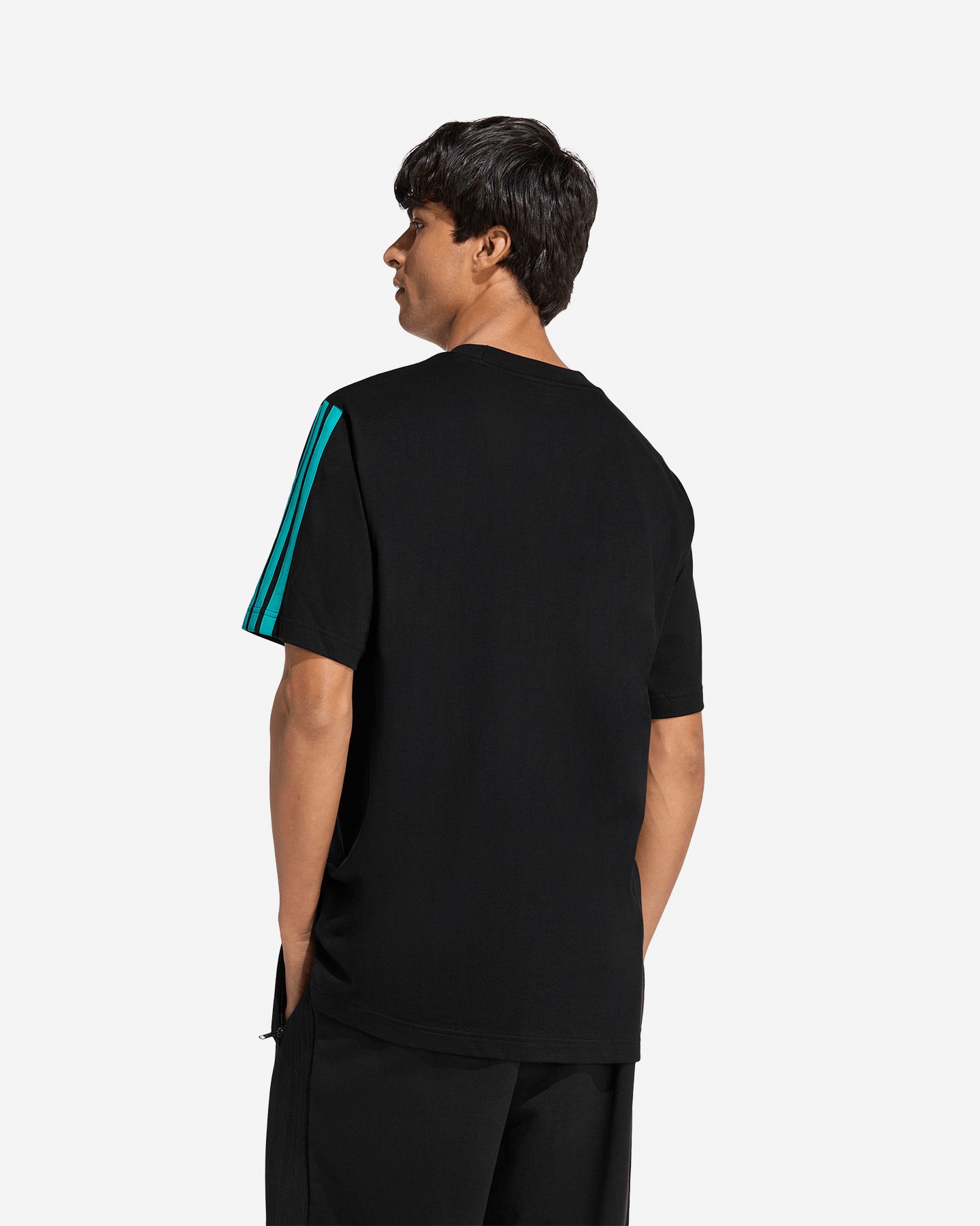 T-shirt ADIDAS TEAM DNA MERCEDES BIG LOGO M - Nero - 2 | Cisalfa Sport