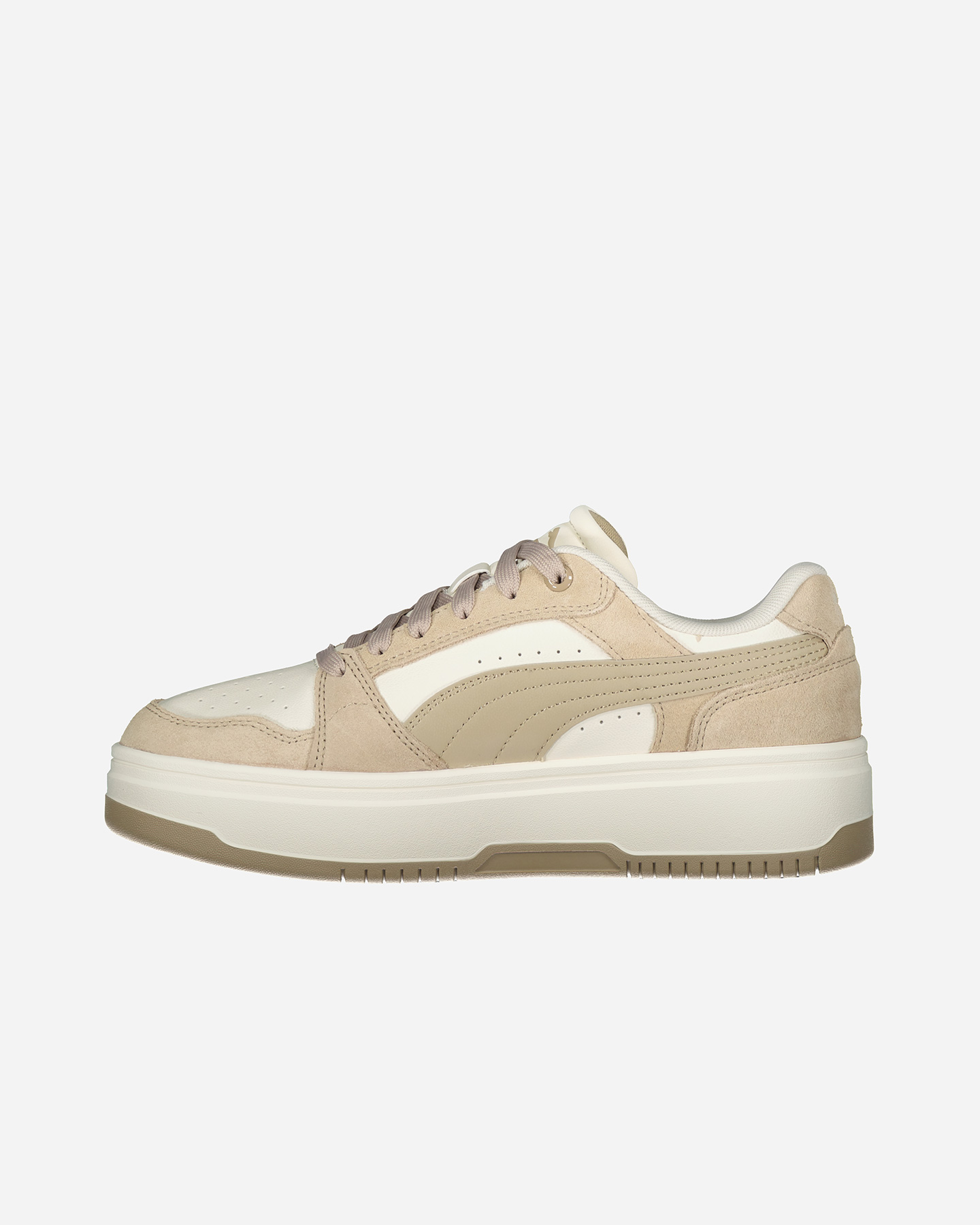 Scarpe sneakers PUMA REBOUND LOW SD W - Bianco - 3 | Cisalfa Sport