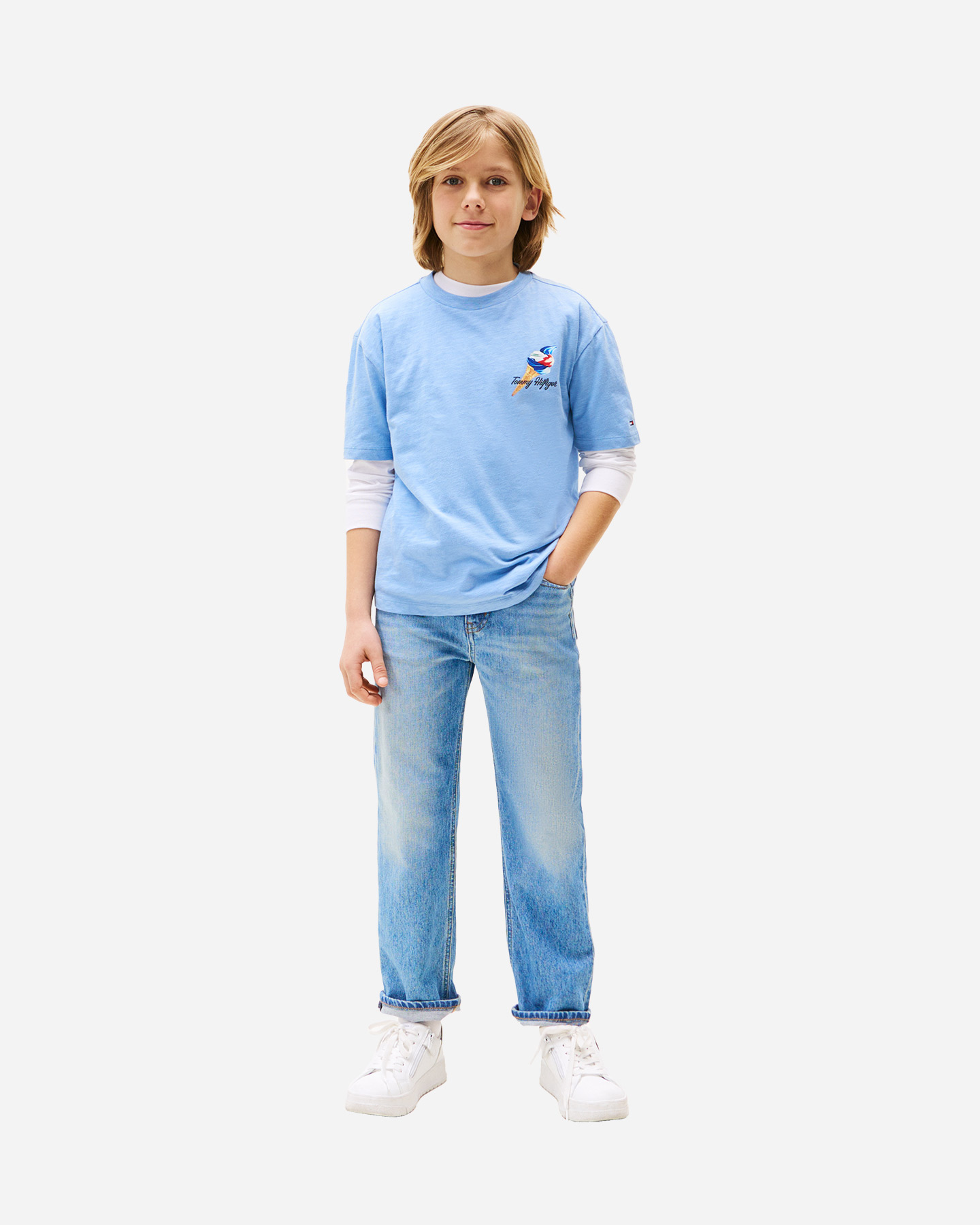 Jeans TOMMY HILFIGER SKATER JR - Denim - 2 | Cisalfa Sport