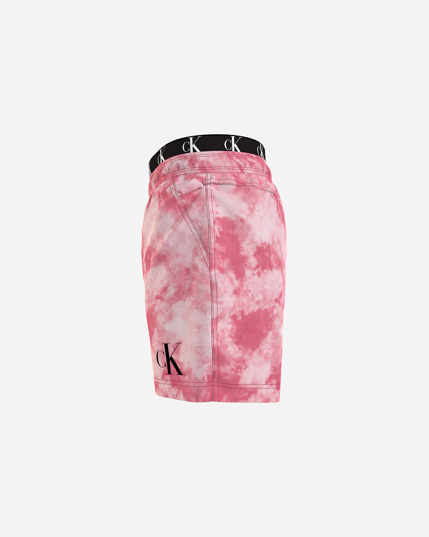 Boxer mare CALVIN KLEIN JEANS TIE DYE M - Rosa - 2 | Cisalfa Sport