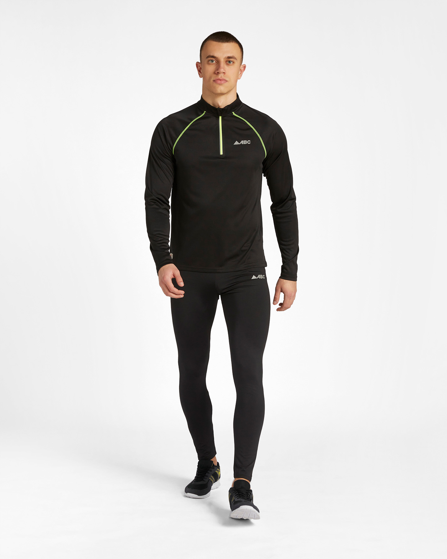 Maglia running ABC RUN LOVER M - Nero - 3 | Cisalfa Sport