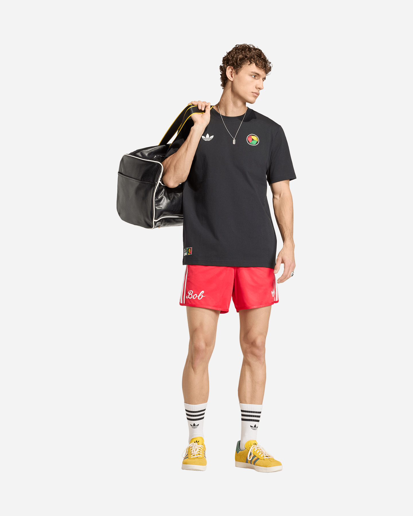 T-shirt ADIDAS BOB MARLEY ORIGINALS M - Nero - 2 | Cisalfa Sport