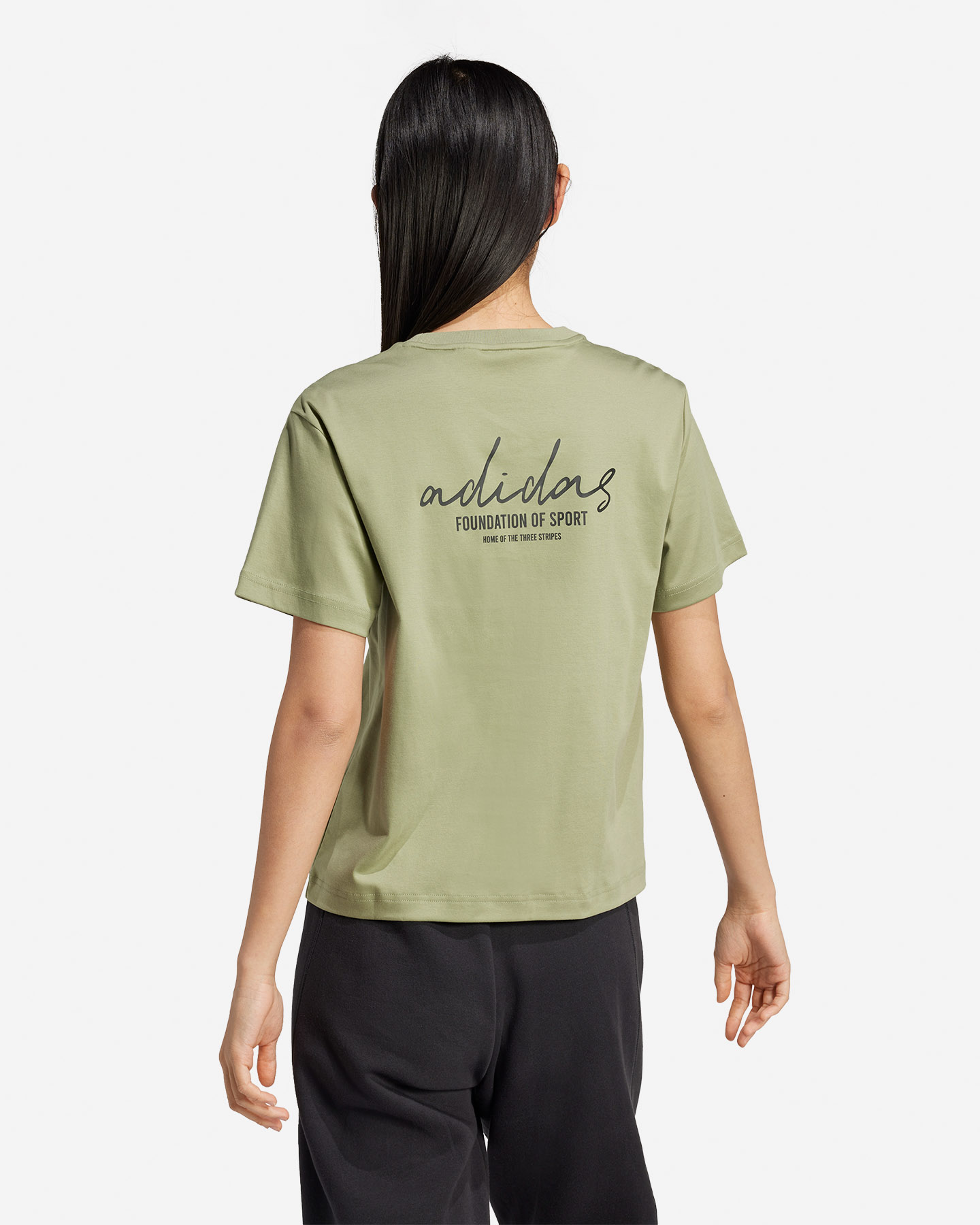 T-shirt ADIDAS BRAND LOVE W - Verde - 2 | Cisalfa Sport