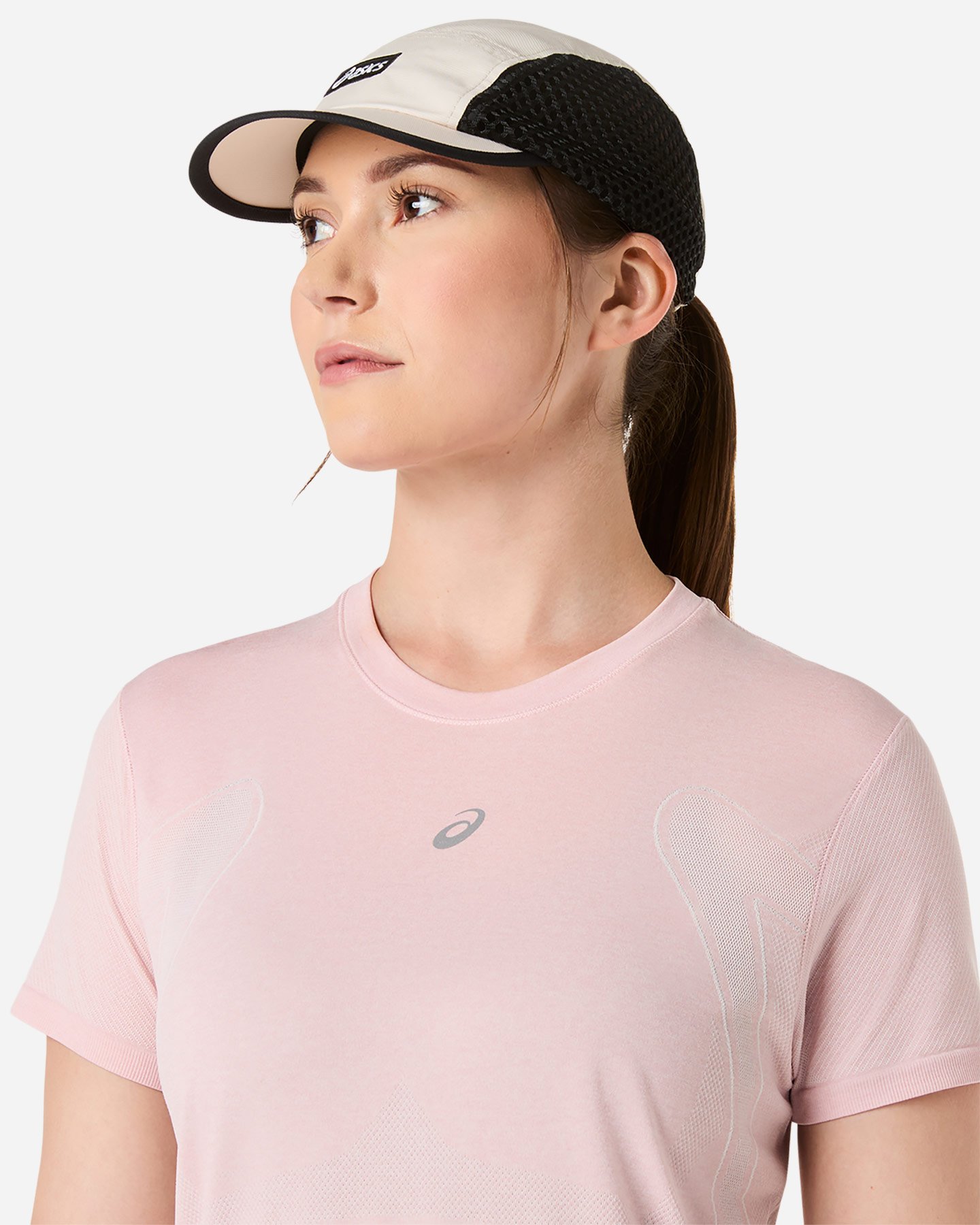 T-shirt running ASICS BASIC W - Rosa - 3 | Cisalfa Sport
