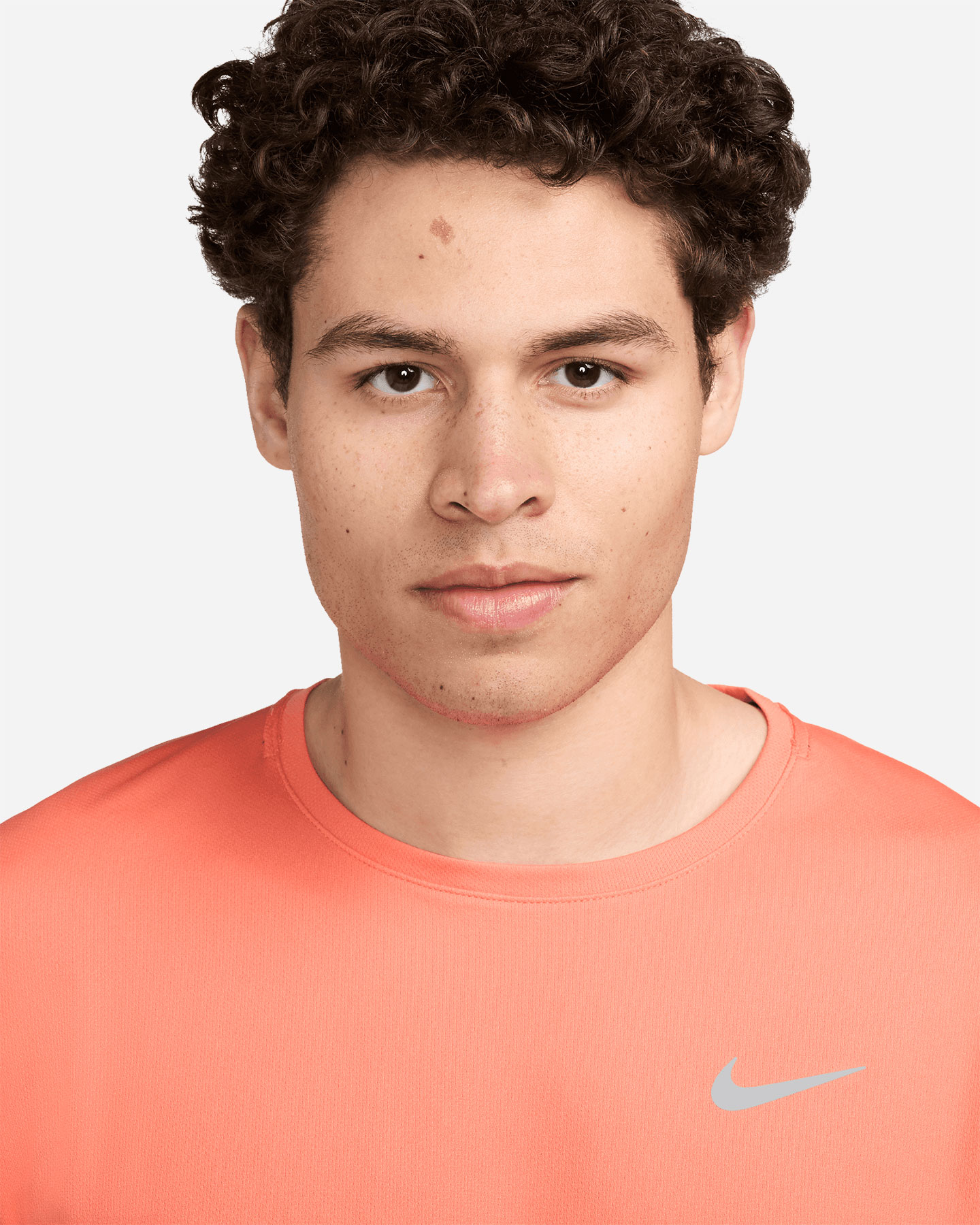 Maglia running NIKE MILER M - Arancione - 3 | Cisalfa Sport