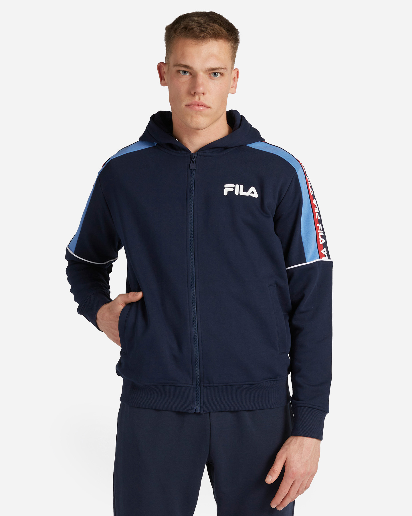 Felpa FILA STREETWEAR LOGO TAPE M - 10 | Cisalfa Sport