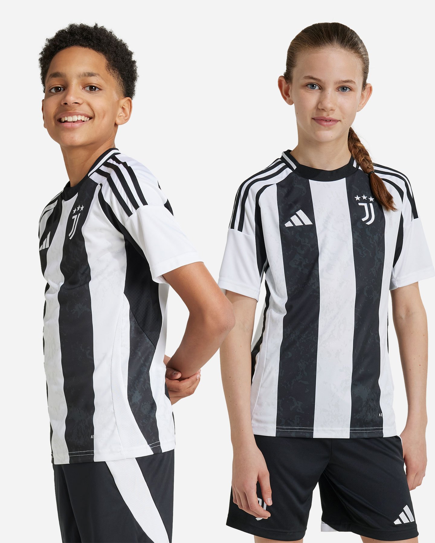 Maglia calcio ufficiale ADIDAS JUVENTUS HOME 24-25 JR - Color mix - 2 | Cisalfa Sport