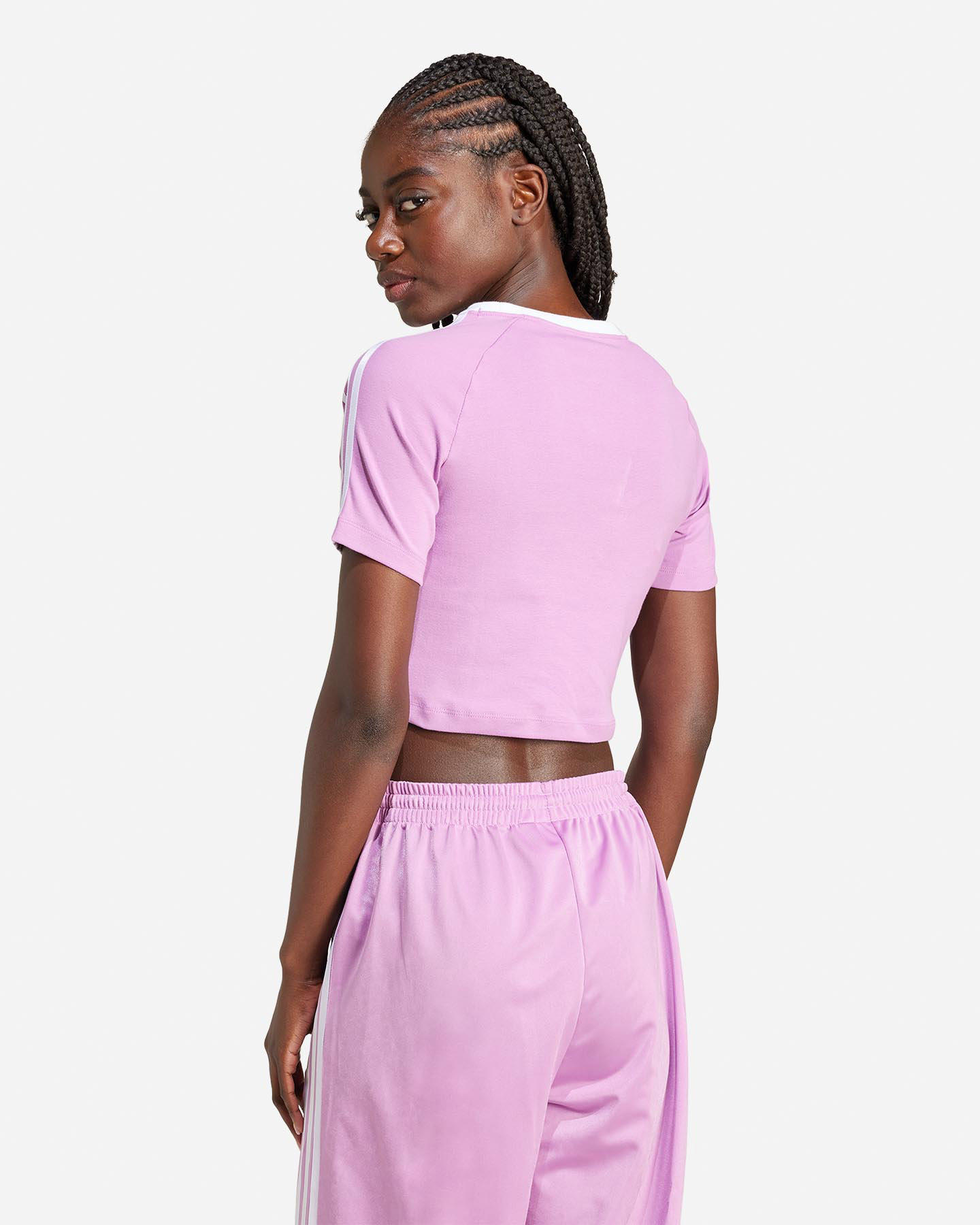 T-shirt ADIDAS ORIGINAL 3STRIPES W - Lilla - 2 | Cisalfa Sport