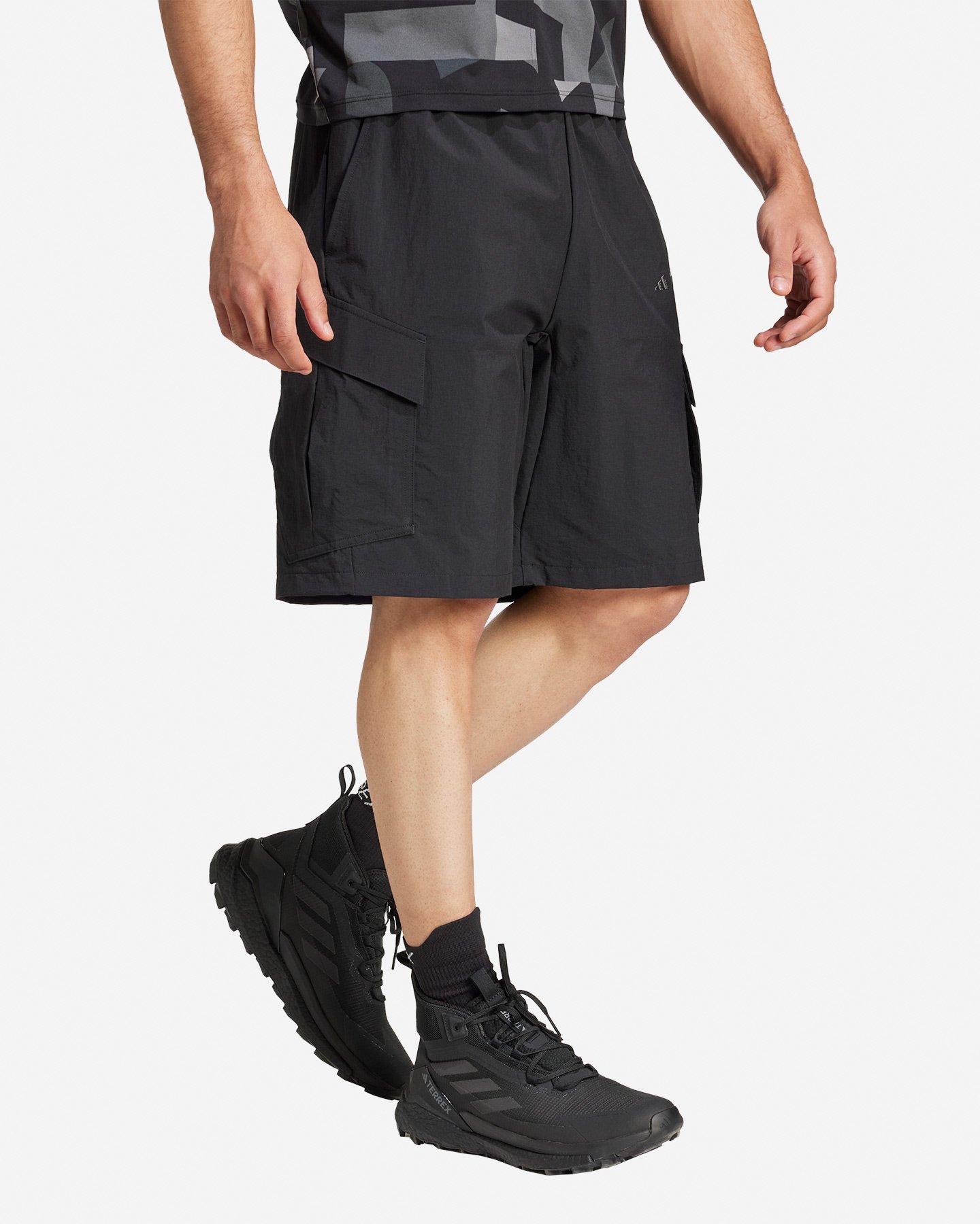 Pantaloncini ADIDAS CARGO M - Nero - 3 | Cisalfa Sport