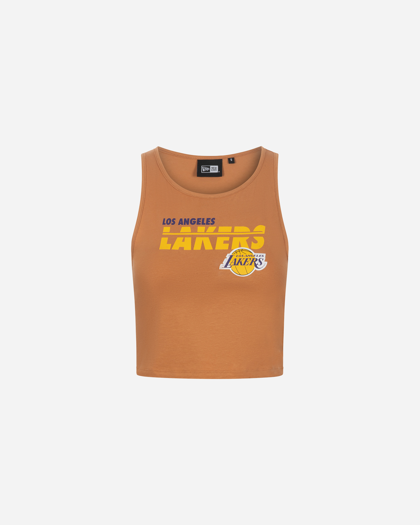 Canotta NEW ERA CROP LOS ANGELES W - Giallo - 0 | Cisalfa Sport