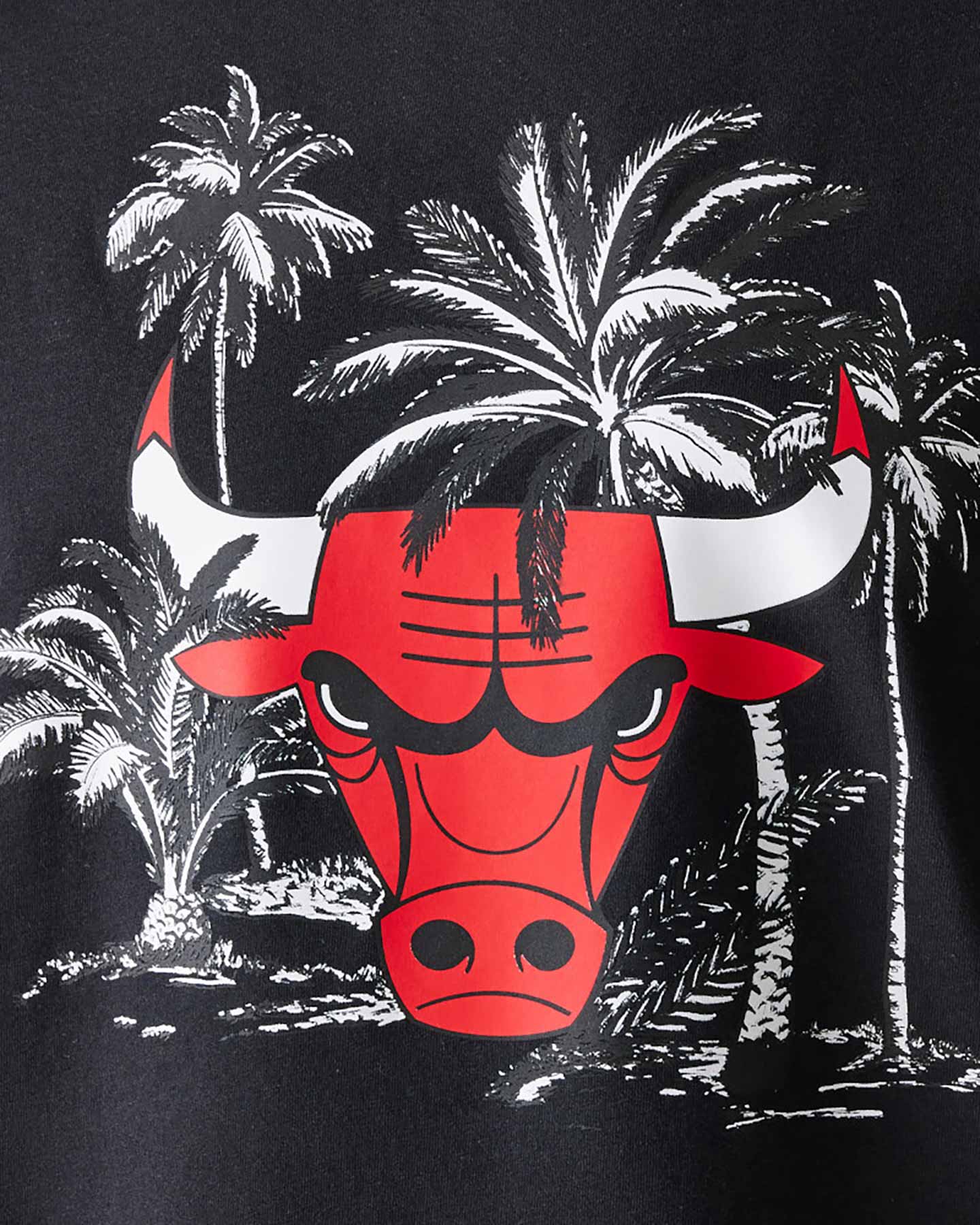 Maglia basket NEW ERA PALM TREE CHICAGO BULLS M - Nero - 4 | Cisalfa Sport