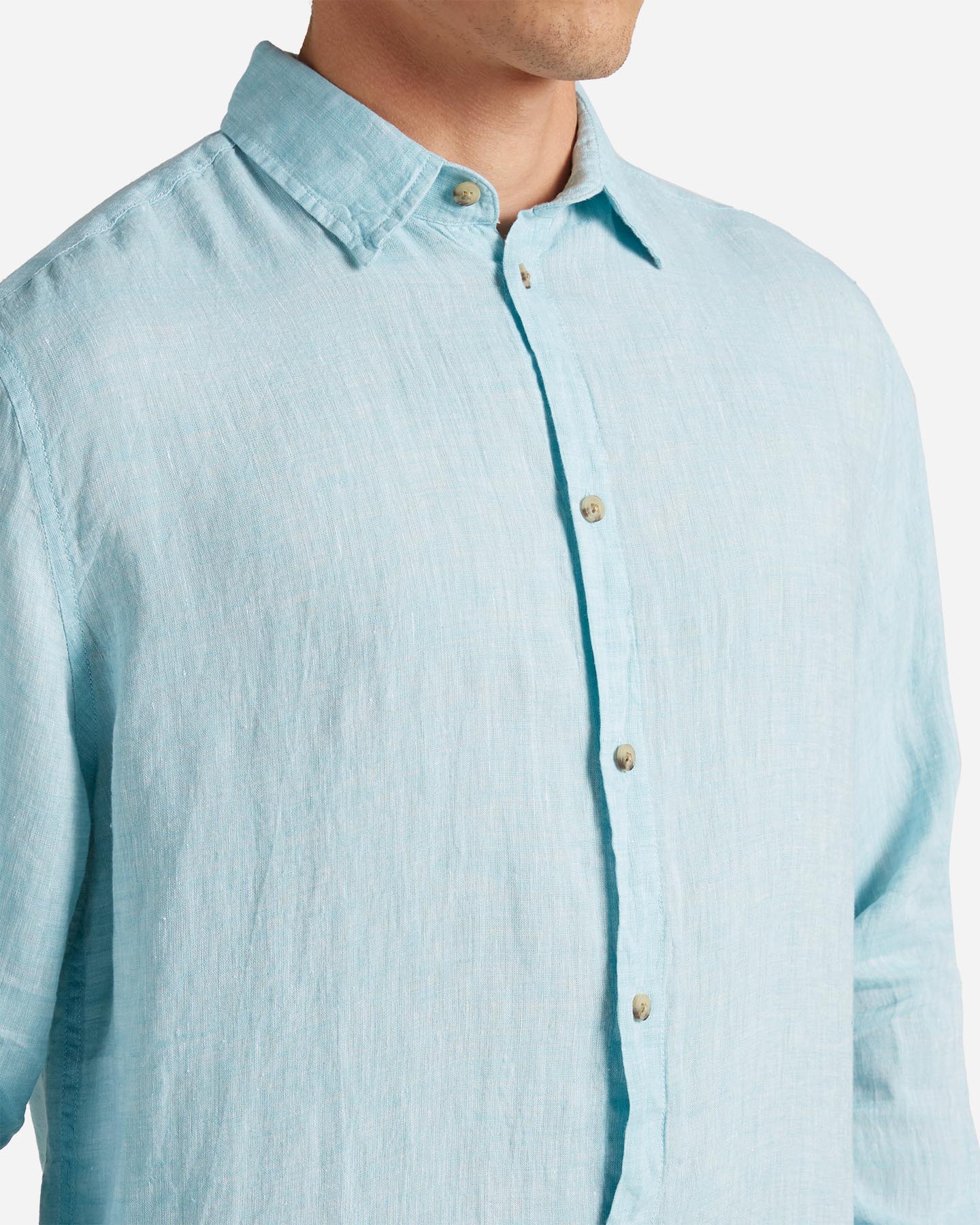 Camicia DACK'S LINEN COLLECTION M - Azzurro - 4 | Cisalfa Sport