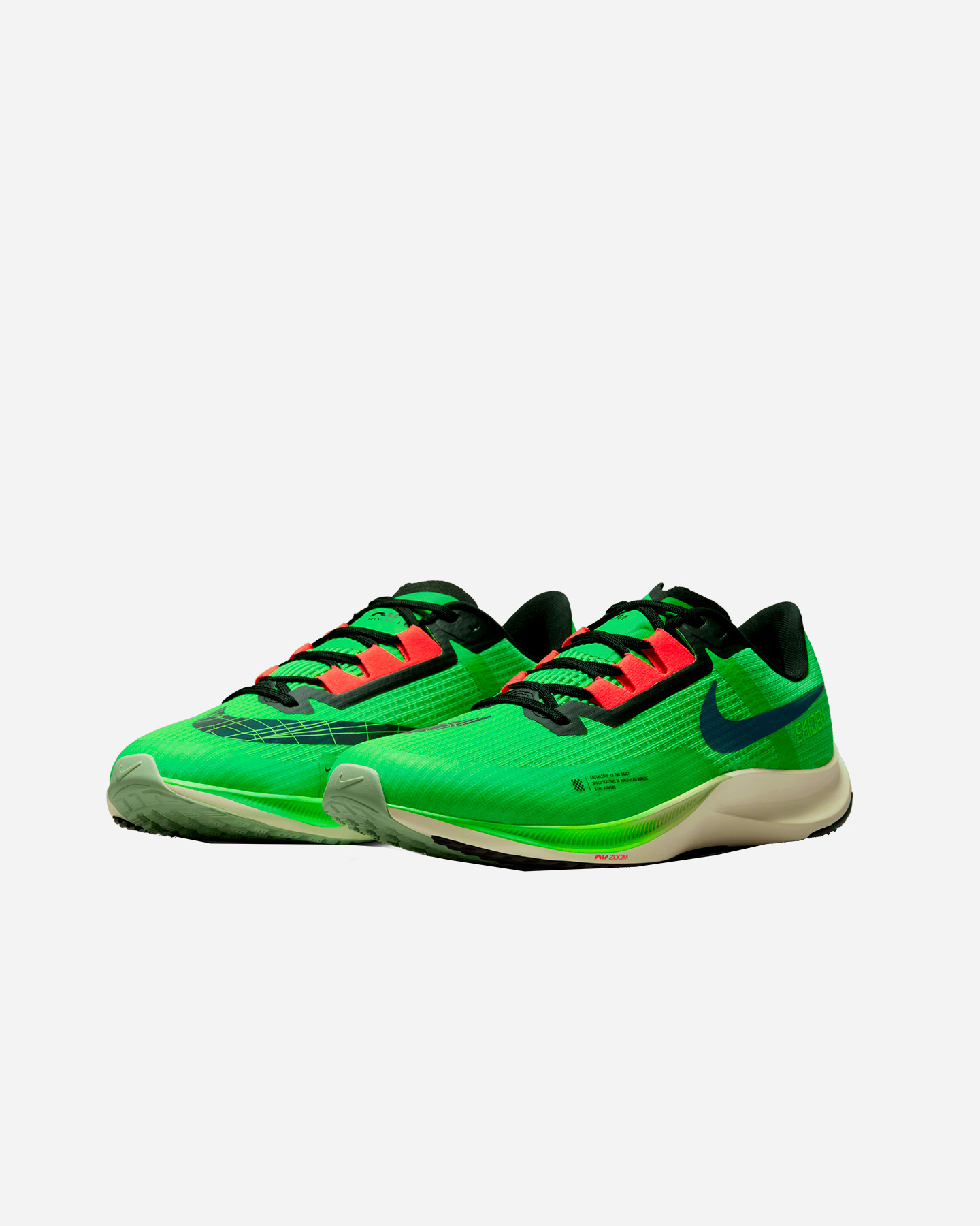Scarpe running NIKE AIR ZOOM RIVAL FLY 3 SCREAM M - Verde - 1 | Cisalfa Sport