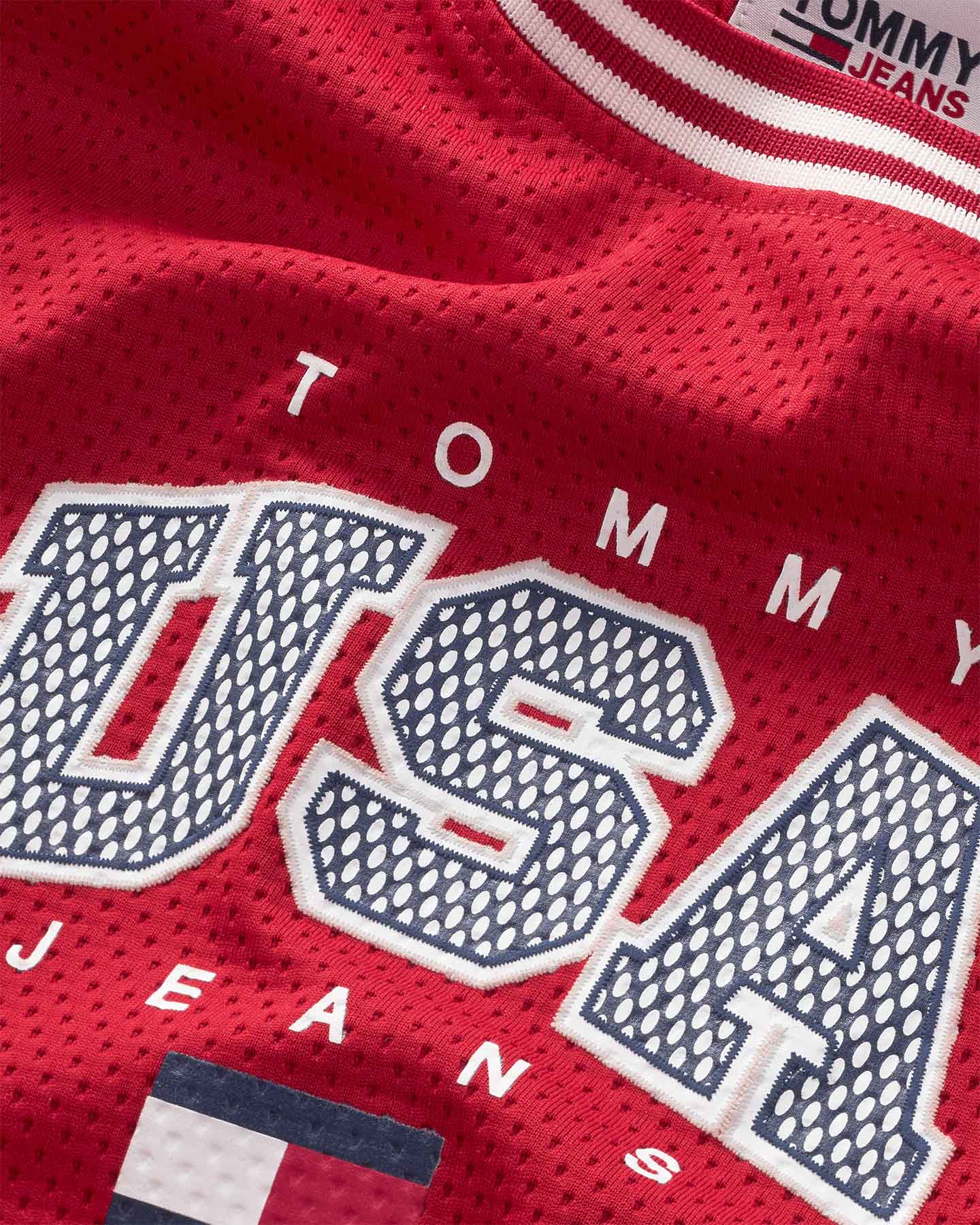 Canotta TOMMY HILFIGER SPORT USA M - Rosso - 2 | Cisalfa Sport