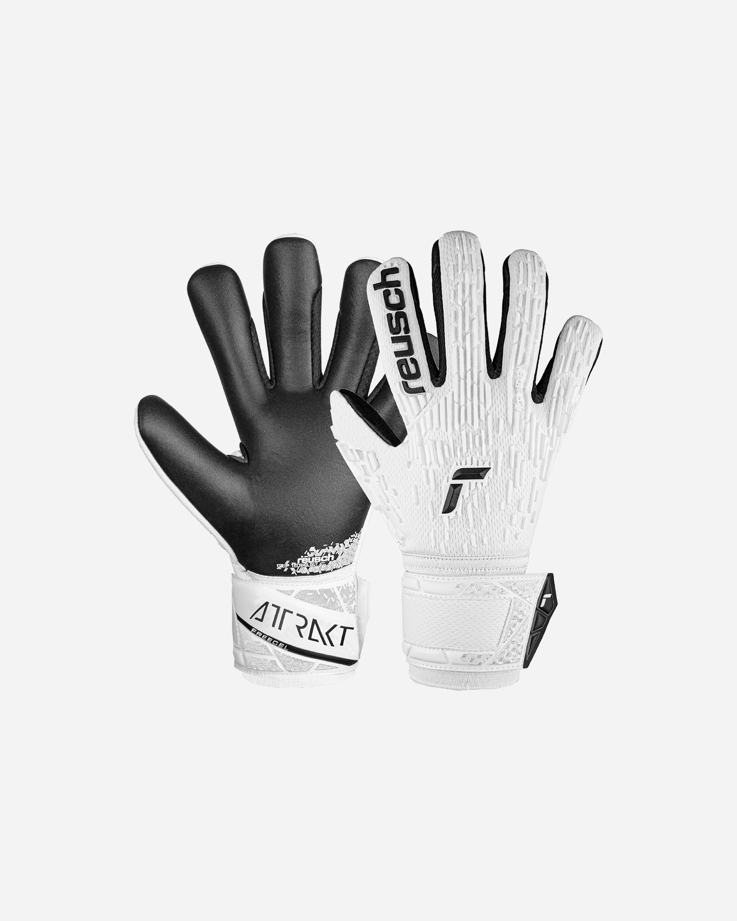 Guanti portiere REUSCH ATTRAKT FREEGEL JR - Bianco - 0 | Cisalfa Sport