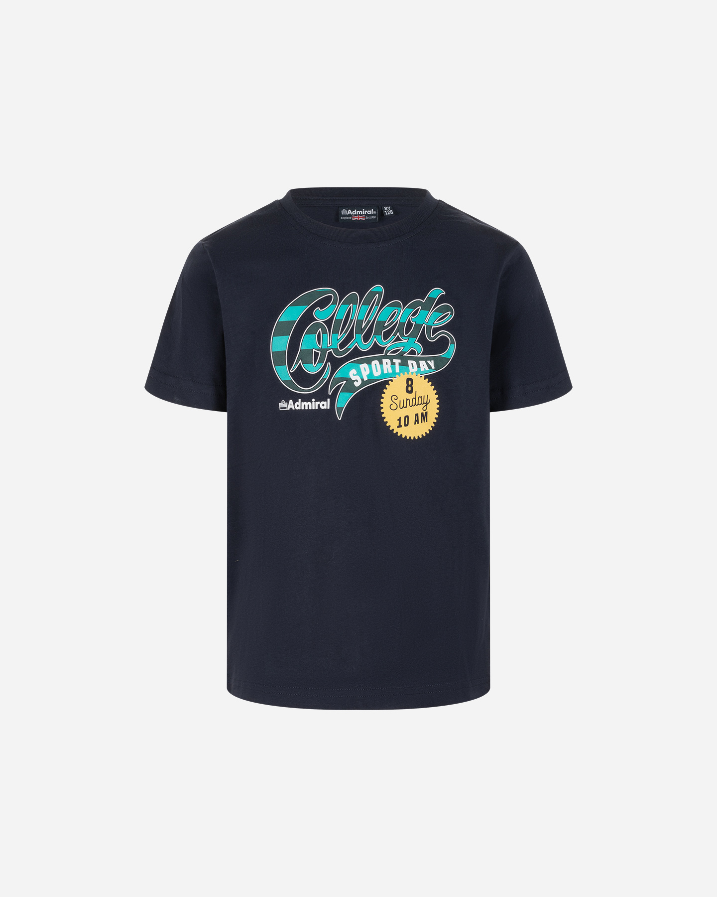 T-shirt ADMIRAL VARSITY PRO JR - Blu - 0 | Cisalfa Sport