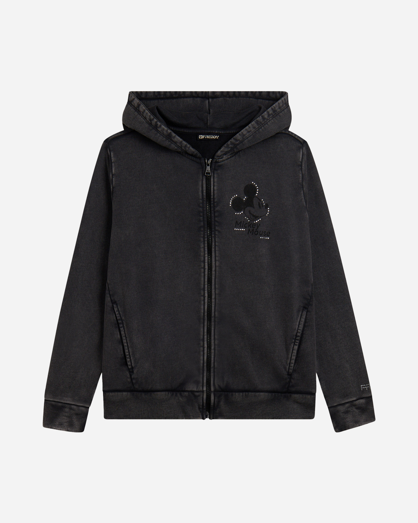 Felpa FREDDY DELAVE' TOPOLINO W - Nero - 0 | Cisalfa Sport