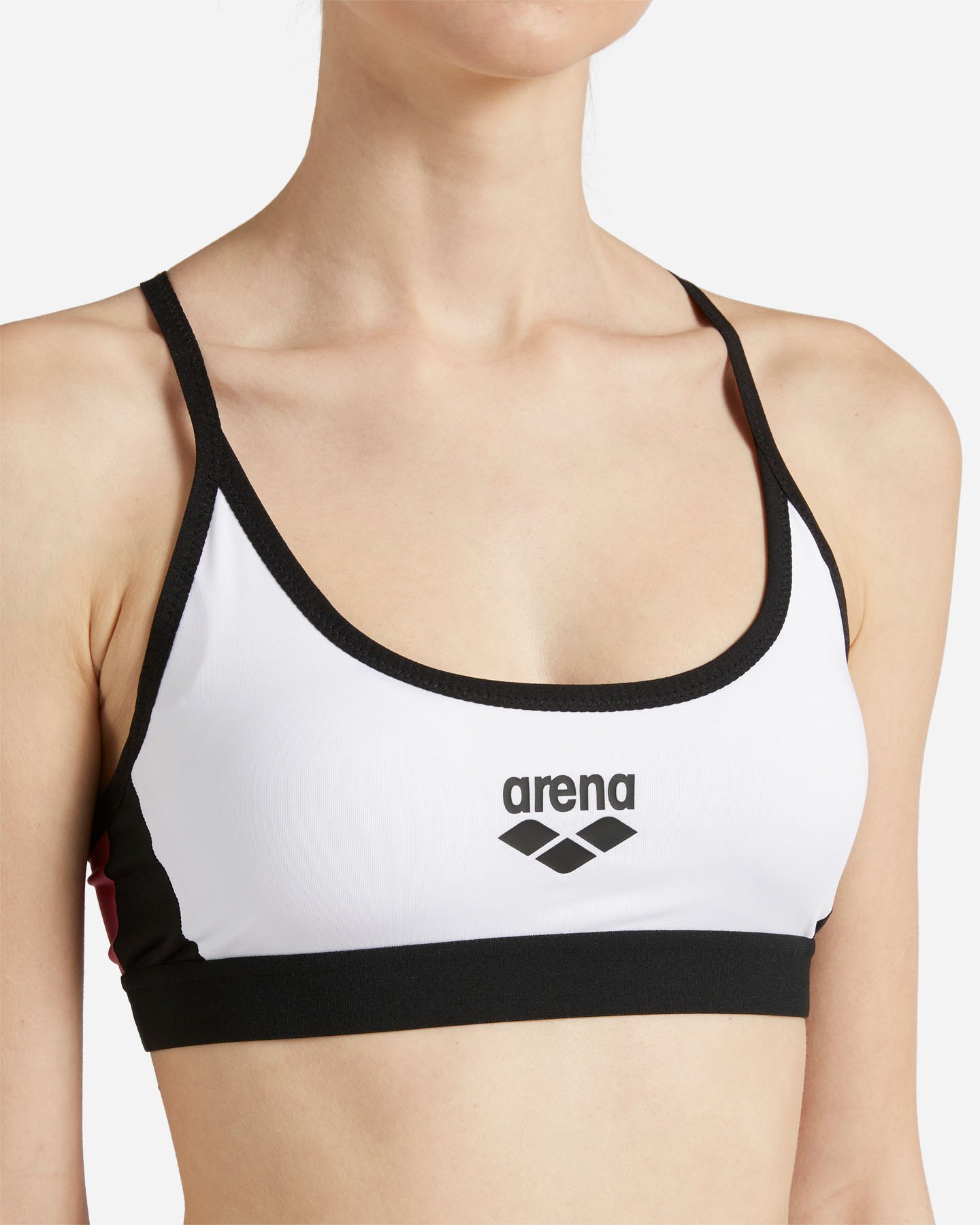 Bra training ARENA TRICOLOR W - Nero - 4 | Cisalfa Sport