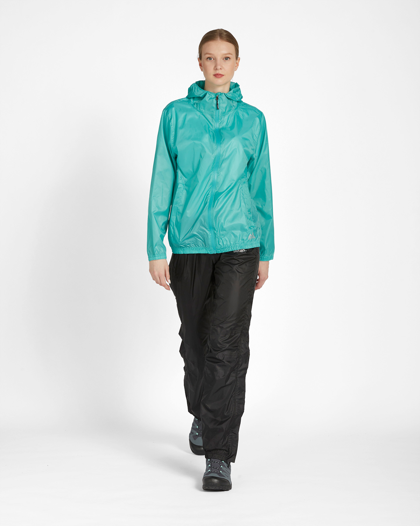 Giacca antipioggia 8848 RAIN PACKABLE W - Azzurro - 3 | Cisalfa Sport