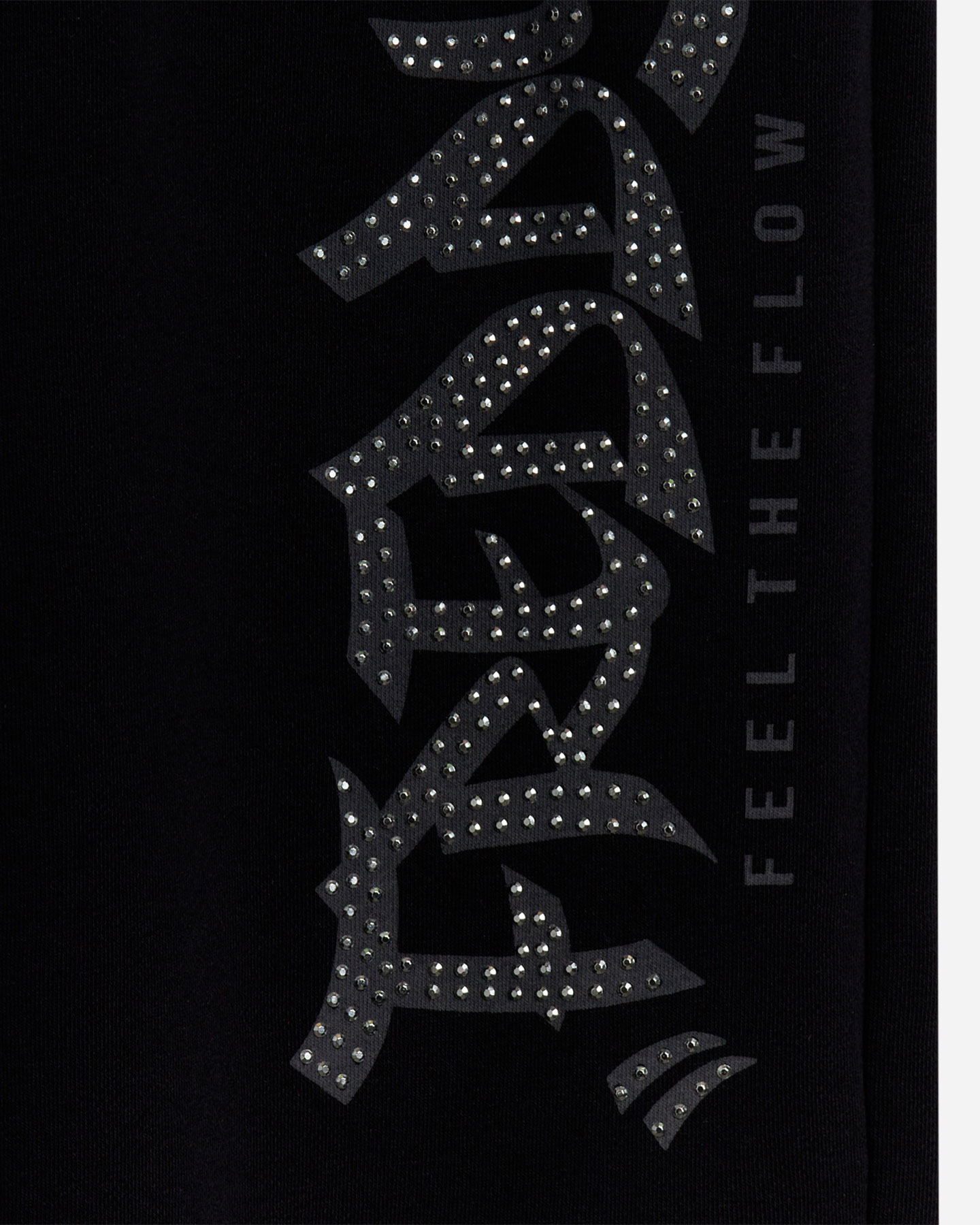 Pantalone FREDDY BIG LOGO BORCHIE W - Nero - 4 | Cisalfa Sport