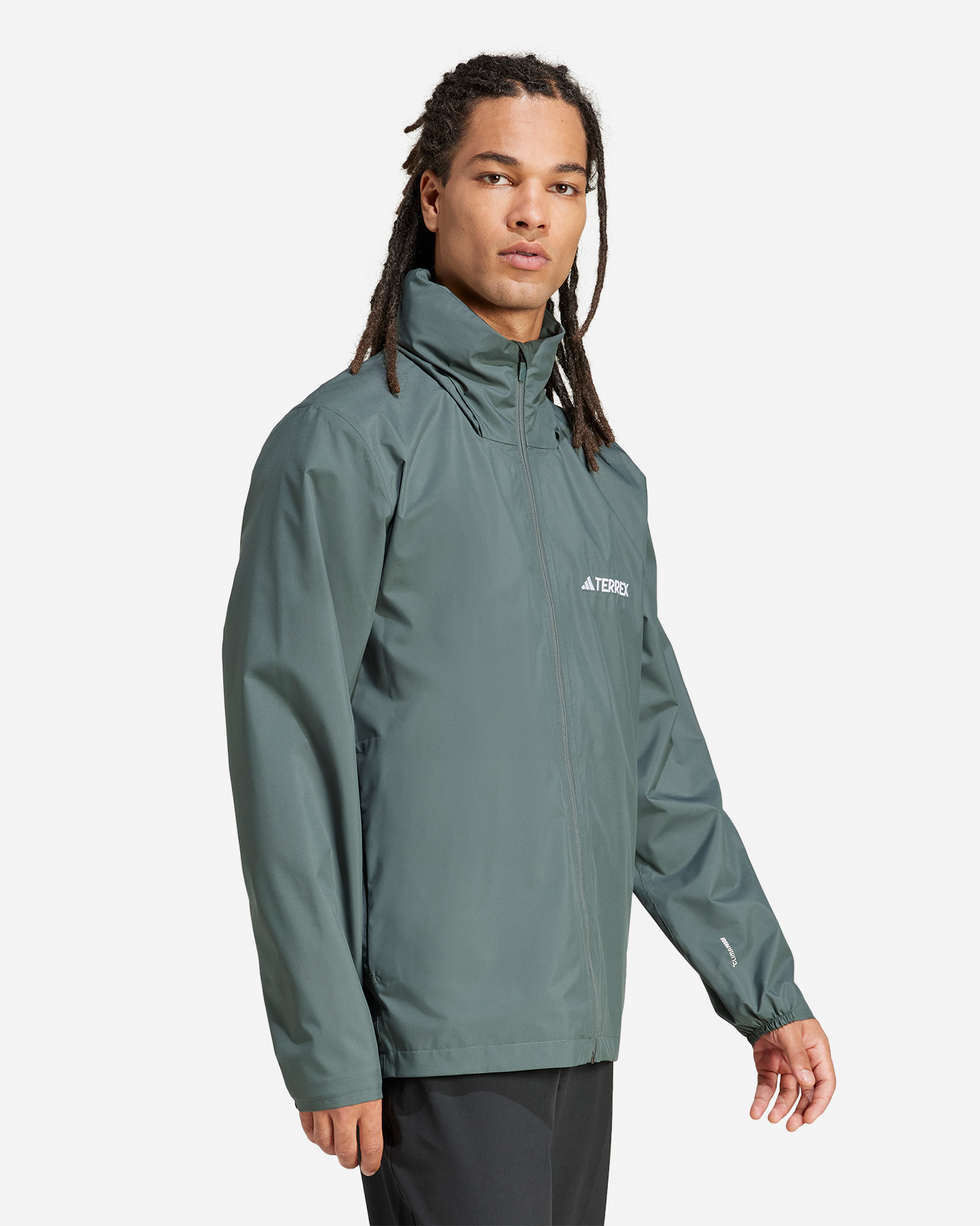 Giacca outdoor ADIDAS ESSENTIAL M - Verde - 3 | Cisalfa Sport