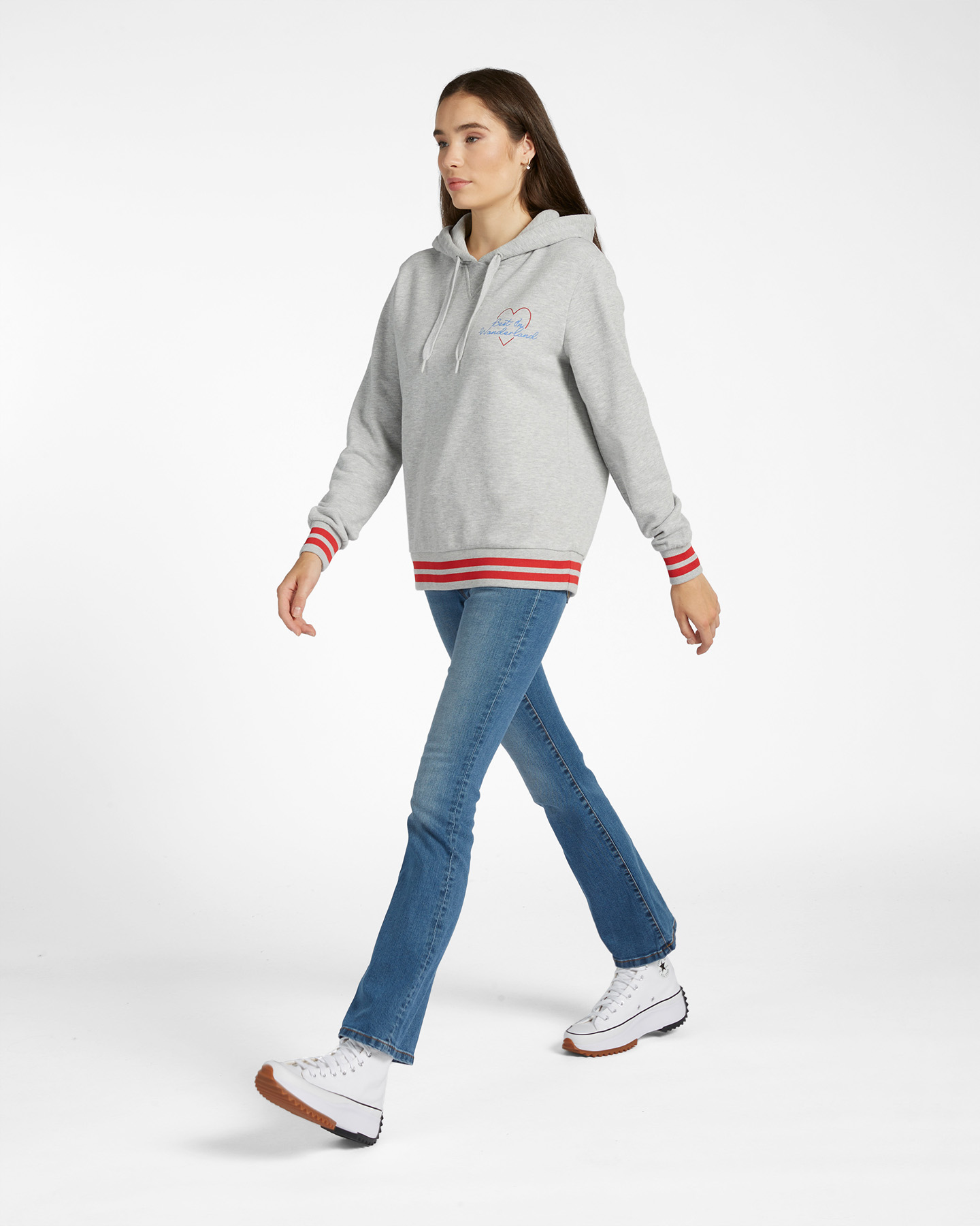 Felpa BEST COMPANY CLASSIC HOODIE W - Grigio - 3 | Cisalfa Sport