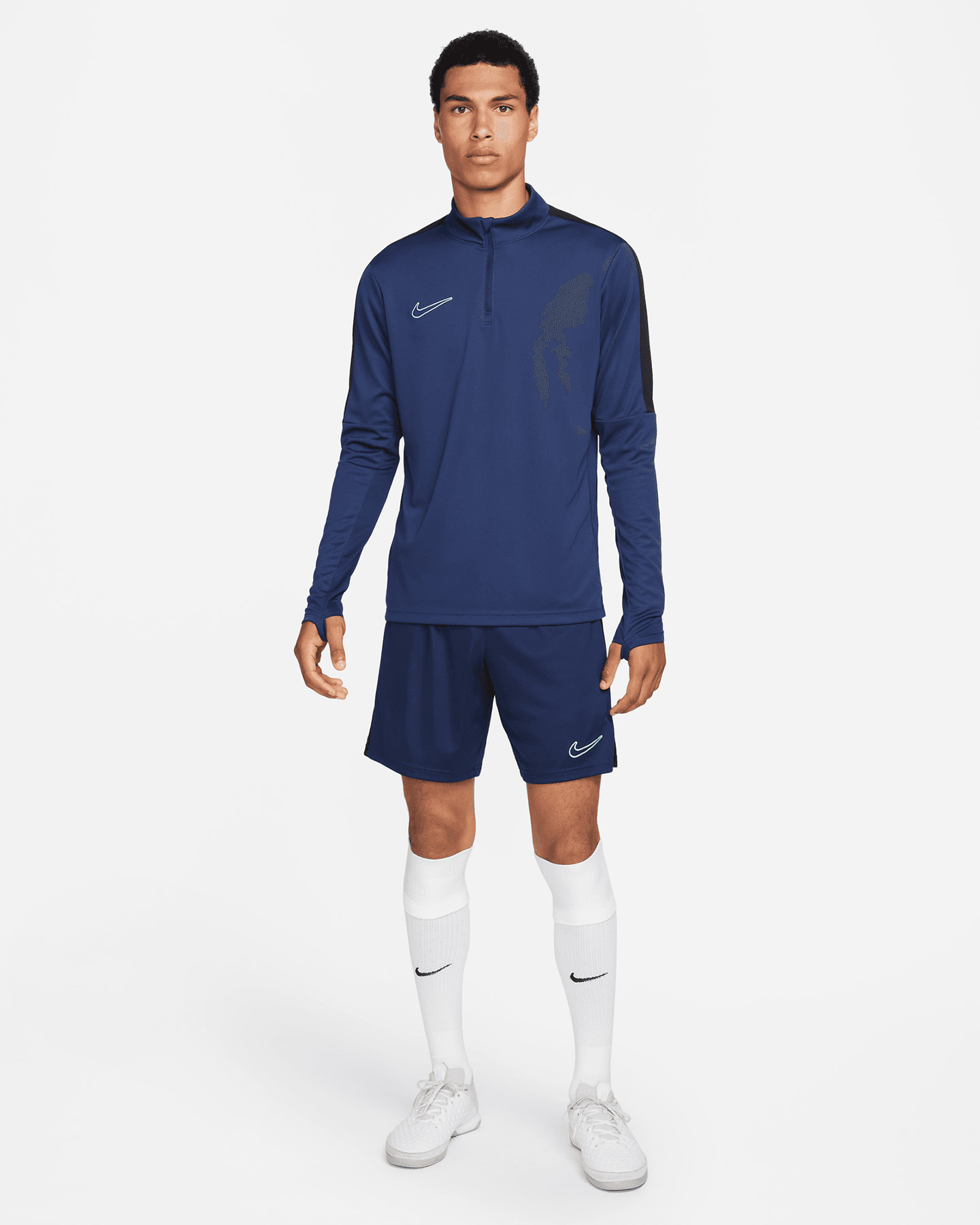 Maglia calcio NIKE ACADEMY SOCCER M - Blu Navy - 4 | Cisalfa Sport