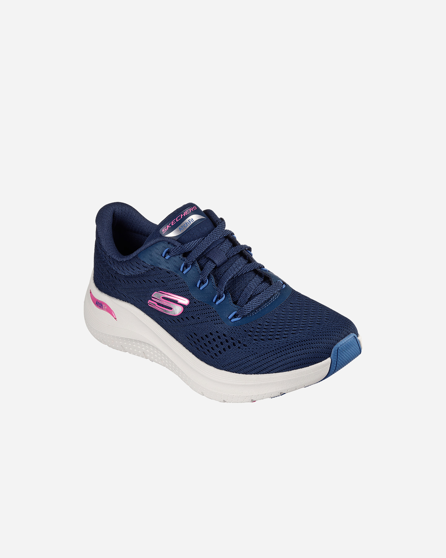 Scarpe sneakers SKECHERS ARCH FIT 2.0 W - Blu Navy - 1 | Cisalfa Sport