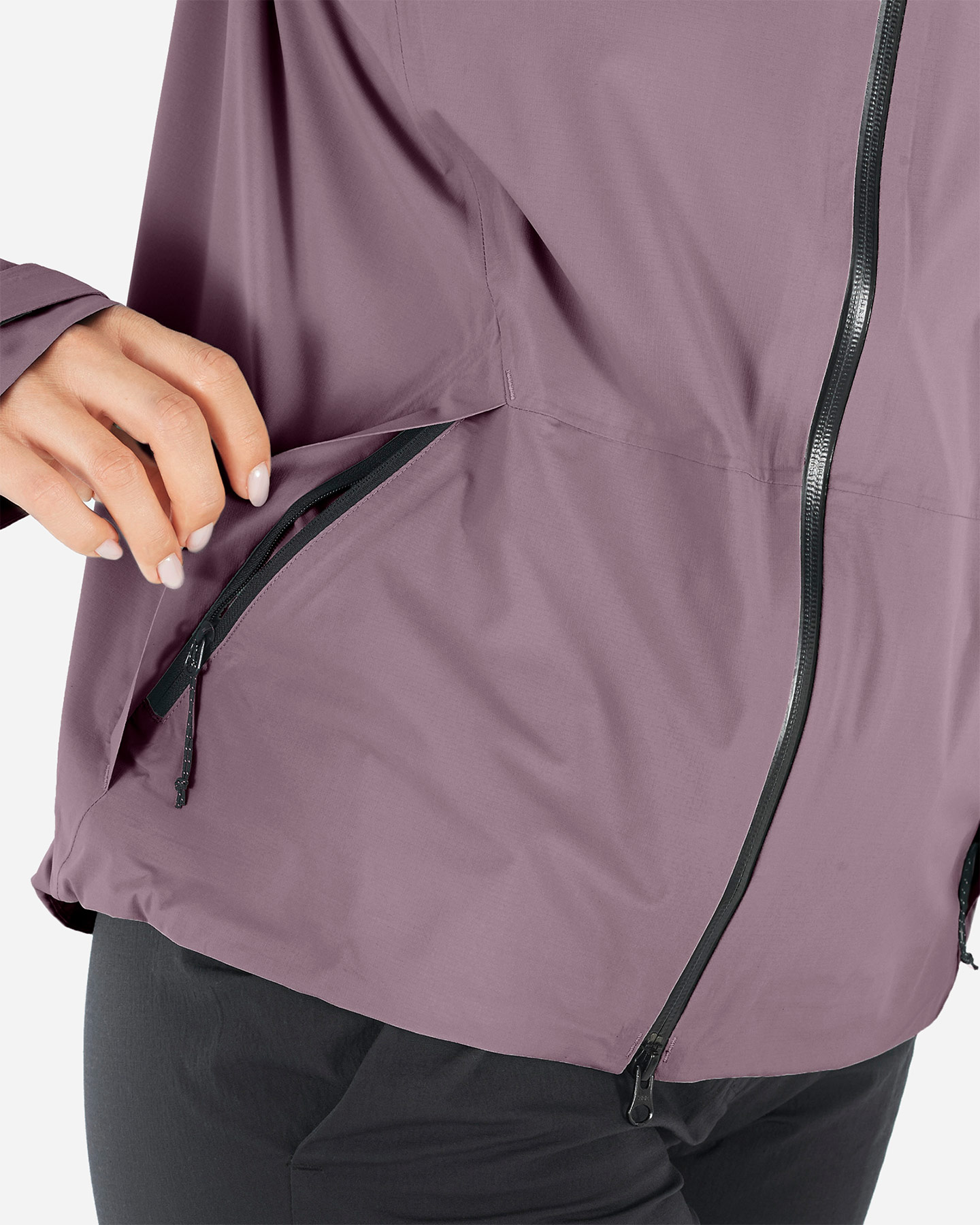 Giacca outdoor SALOMON OUTERPATH 2,5 WP W - Viola - 4 | Cisalfa Sport