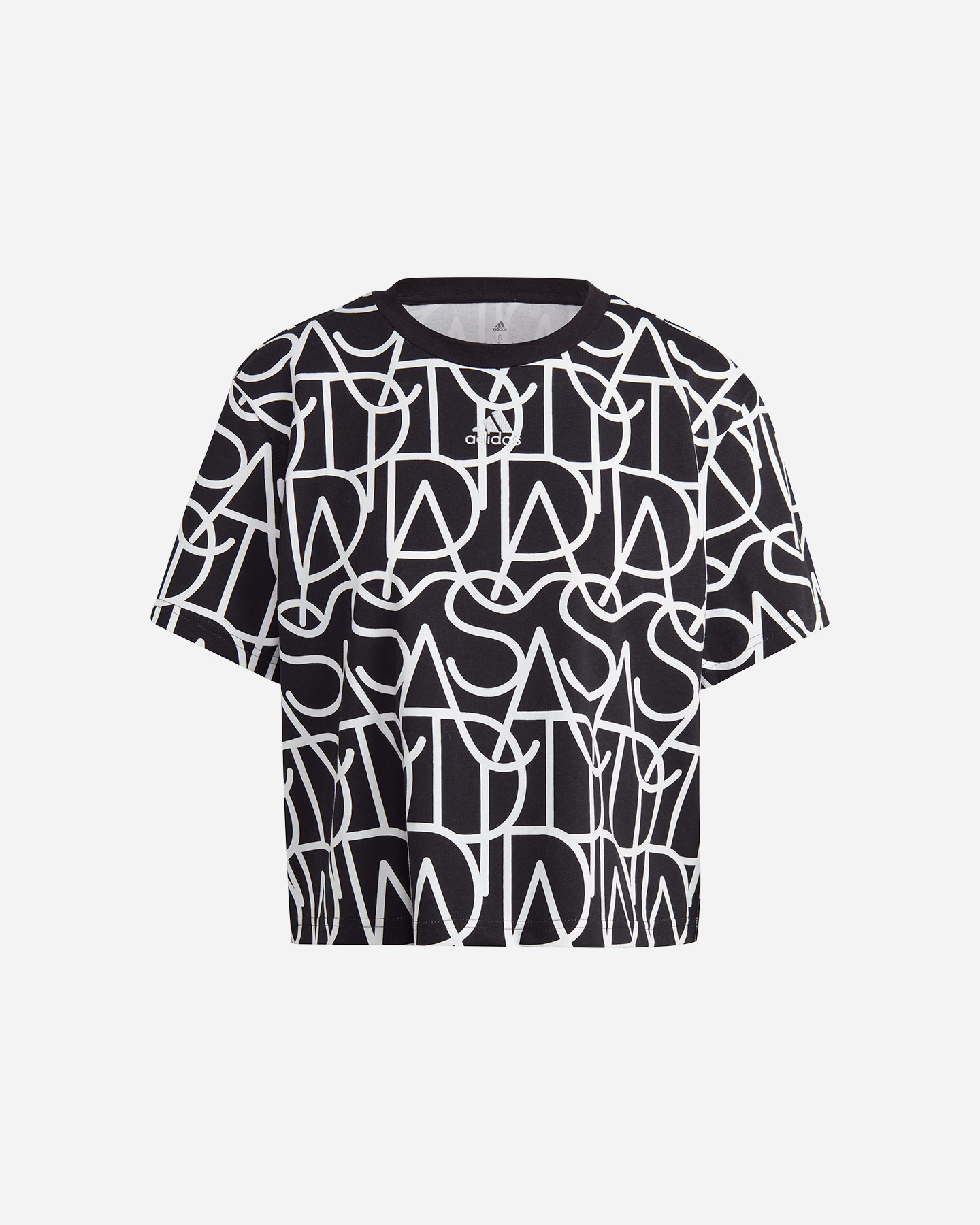 T-shirt ADIDAS ALL OVER W - Nero - 0 | Cisalfa Sport